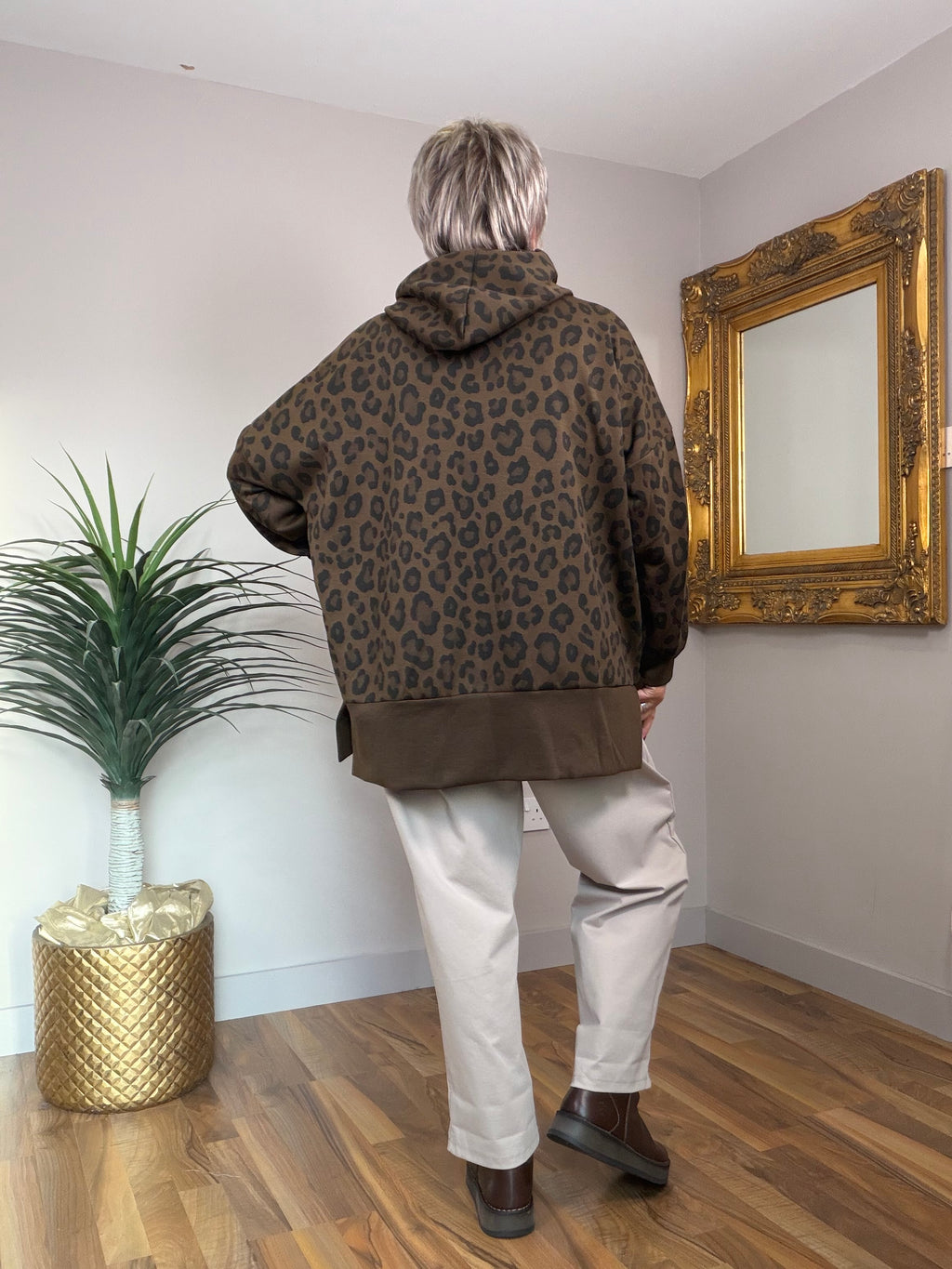 Animal Print Hoody