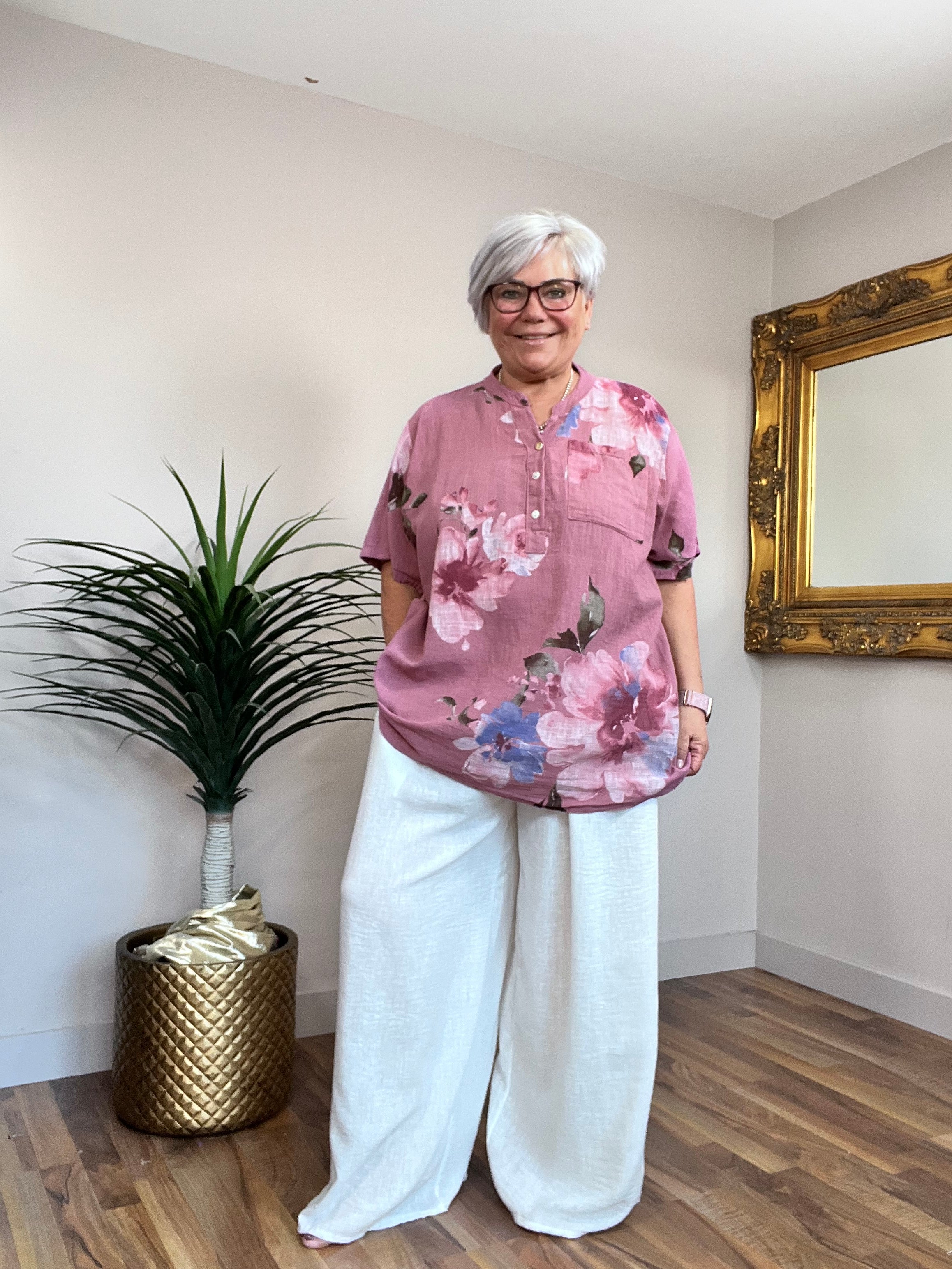 Florence Floral Lightweight Top