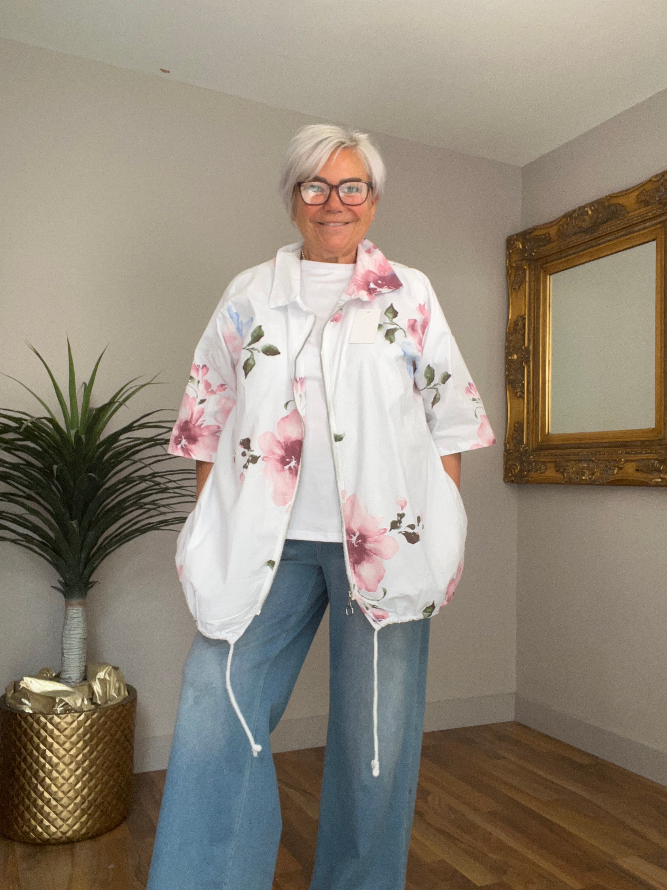 Floral Lightweight Jacket