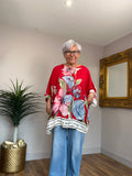 Oversized Floral Top
