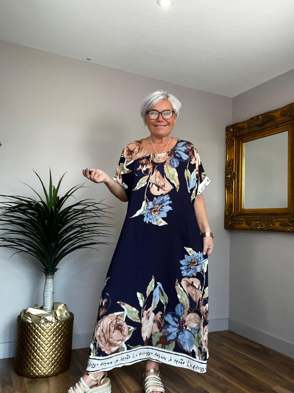 🔥 Sale No Return - Floral Lightweight Dress