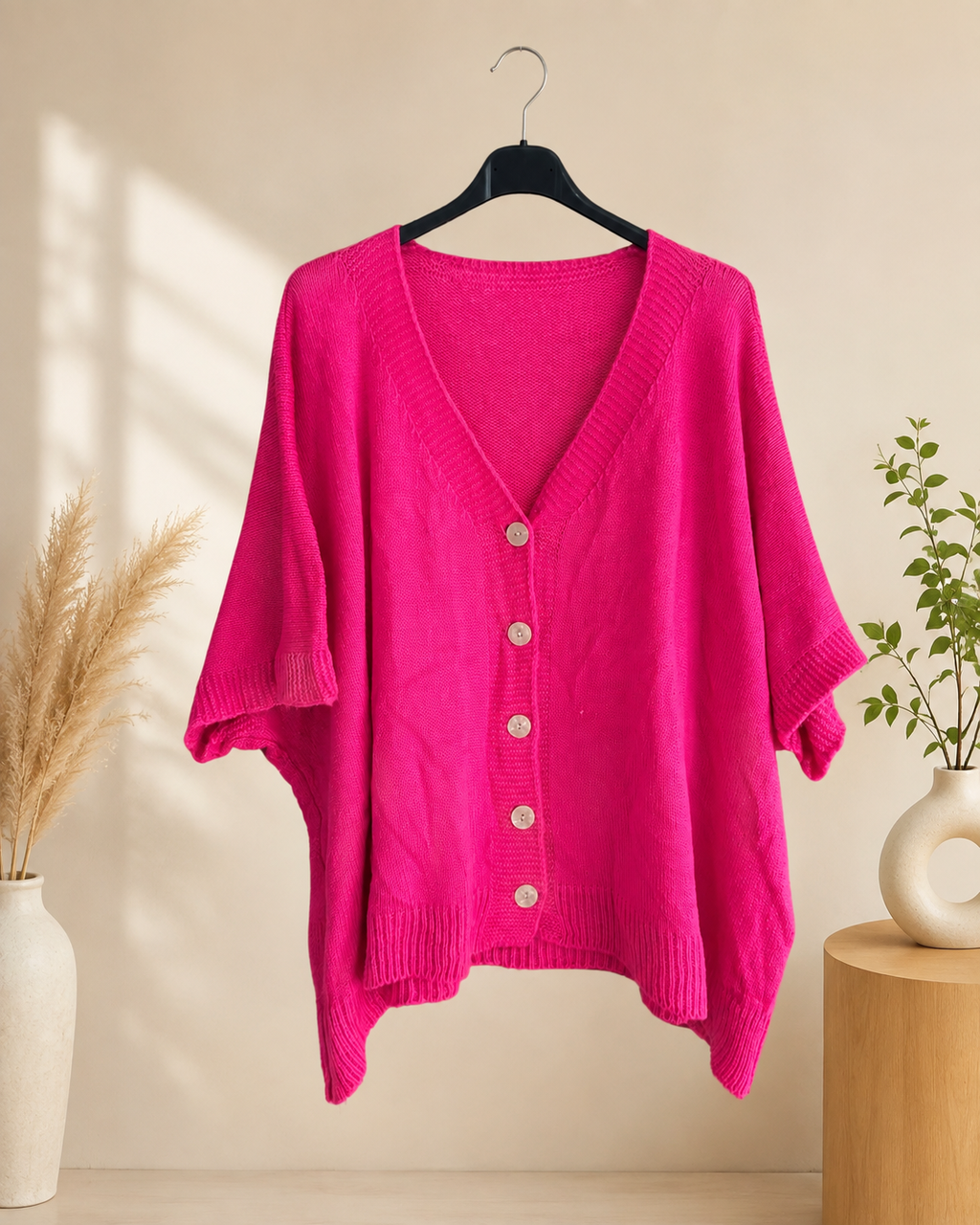 Cora Short Sleeve Button Cardigan