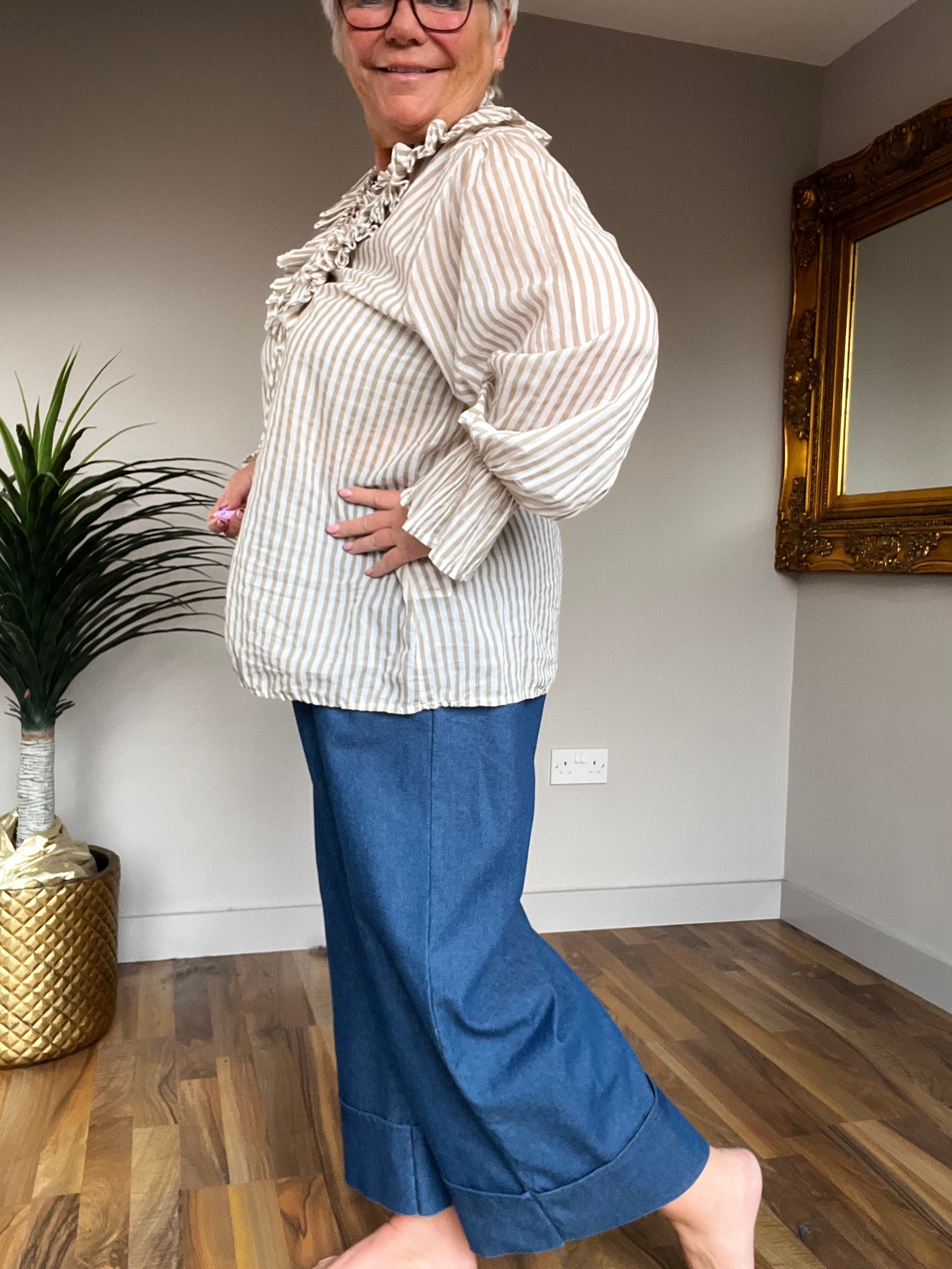 🔥 Sale No Return - Florence Frill Shirt