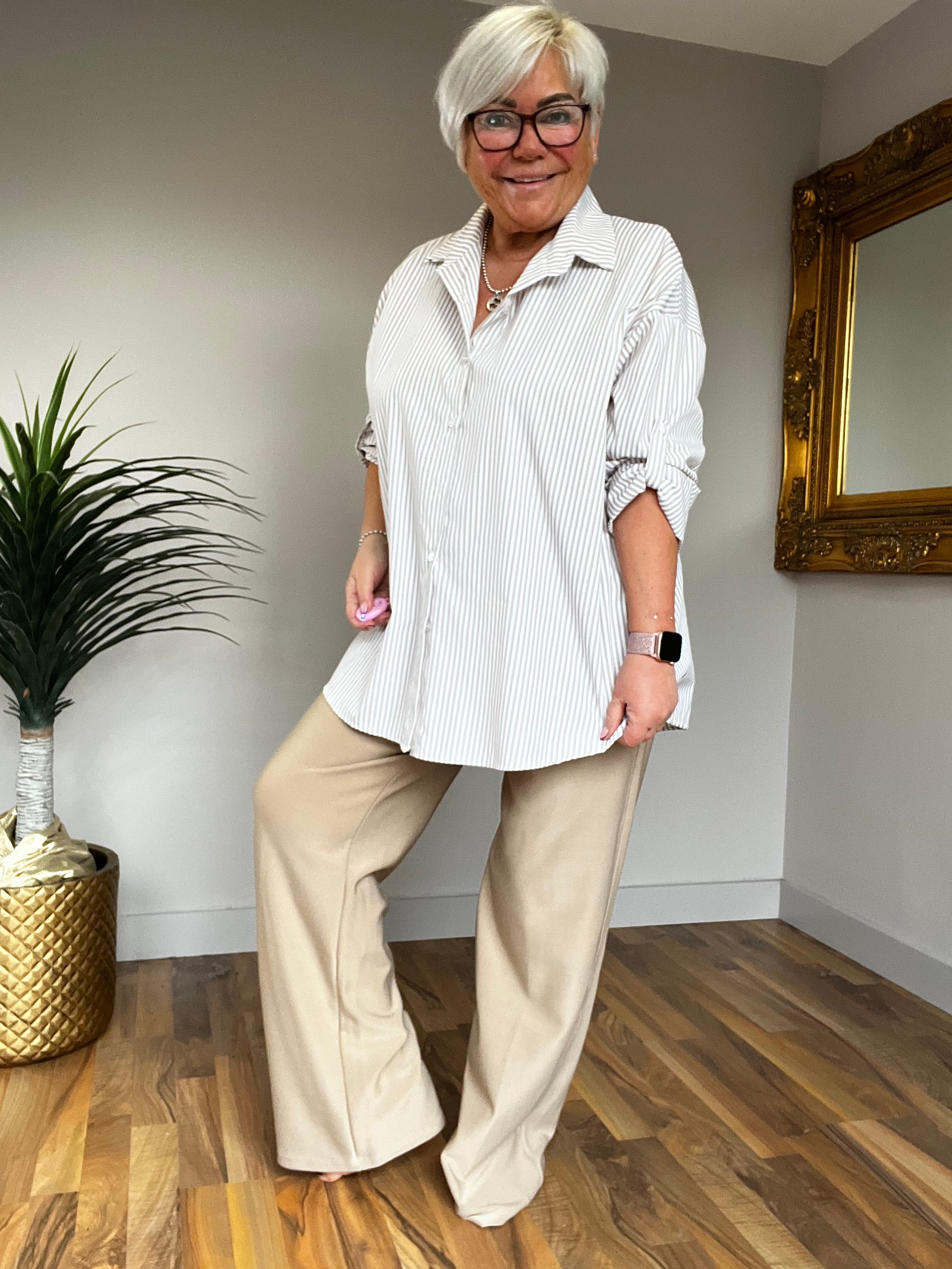 🔥 Sale No Return - Posh Scuba Pants - longer length straight leg