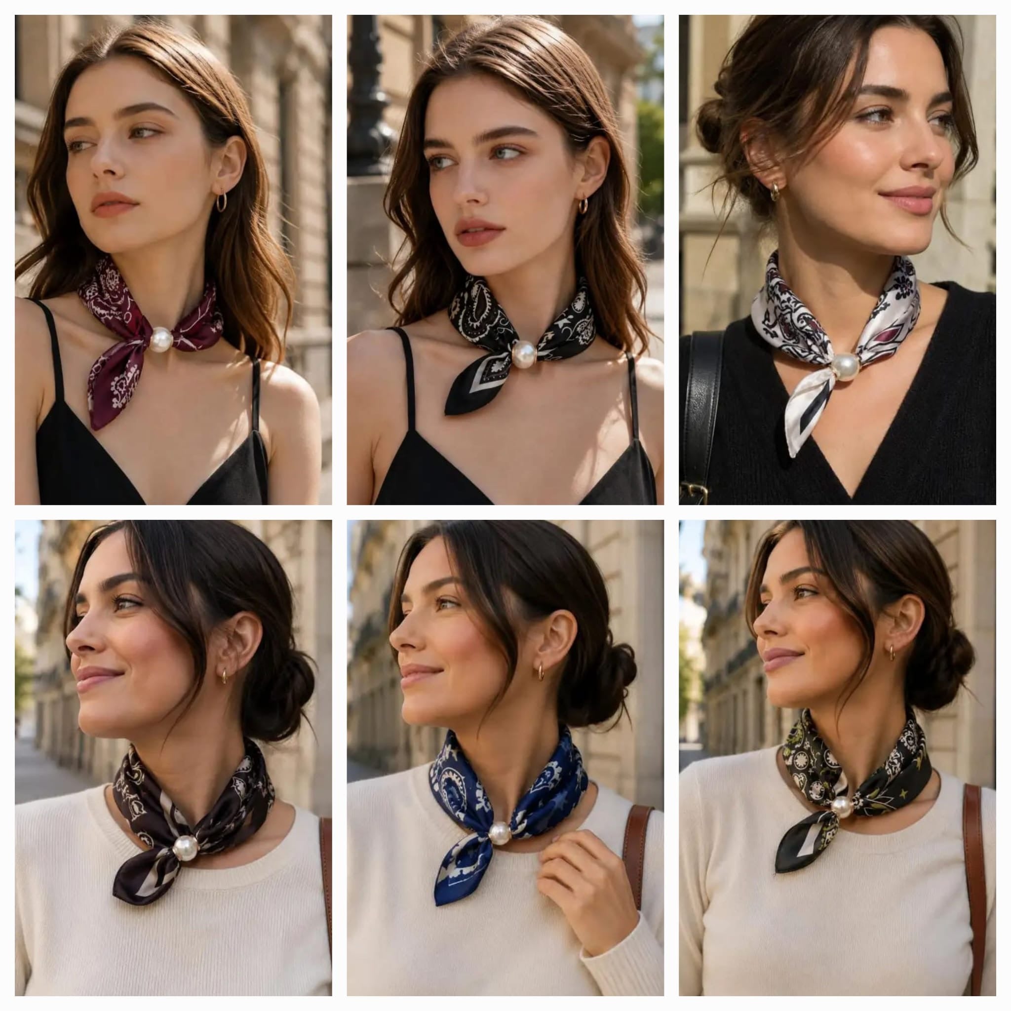 Magnetic Scarves - Paisley