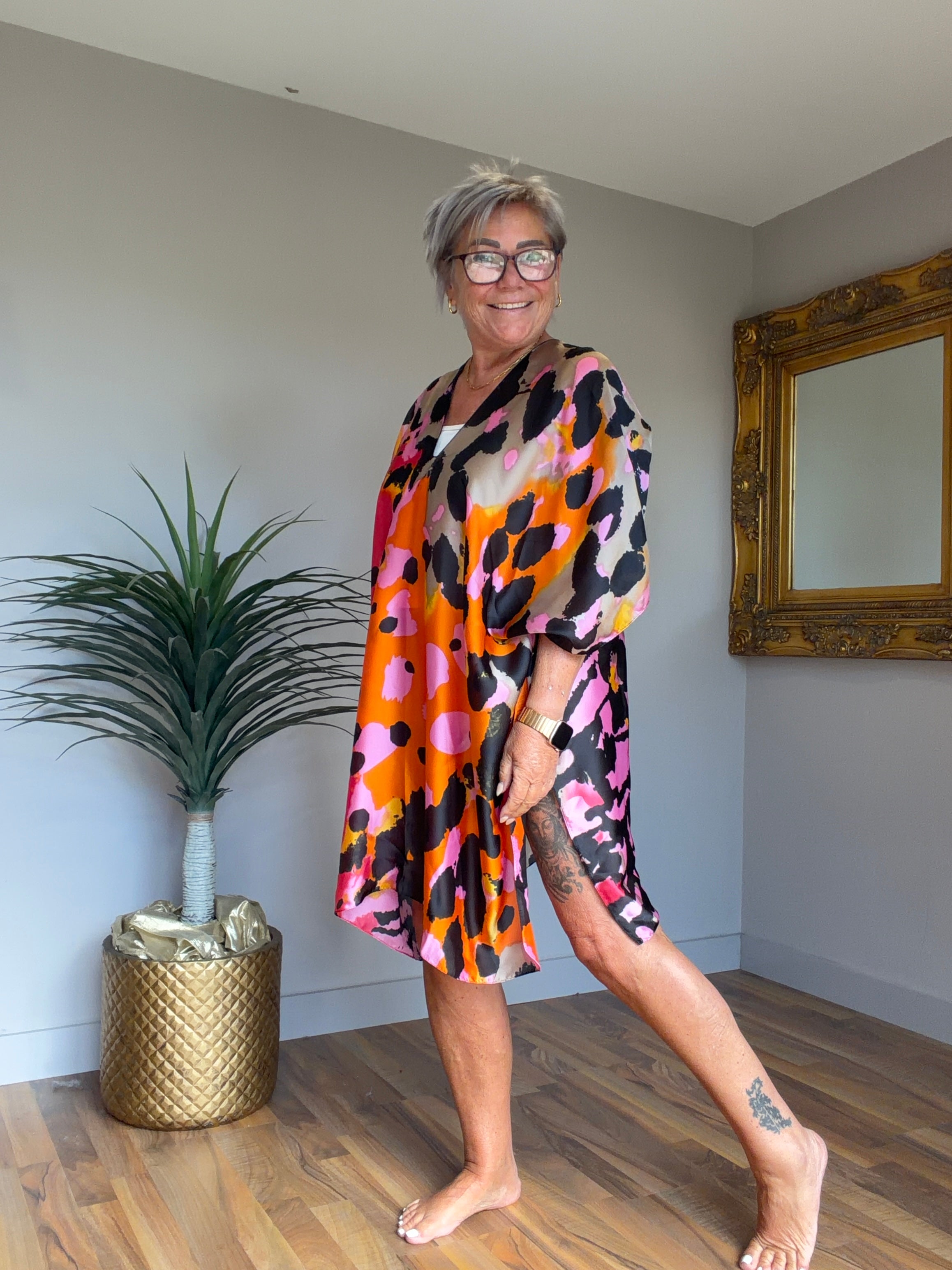 Bargain Silk Mix Kaftan (mix & match 2 for £15)
