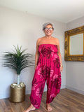 Lottie Leaf Print Jumpsuit