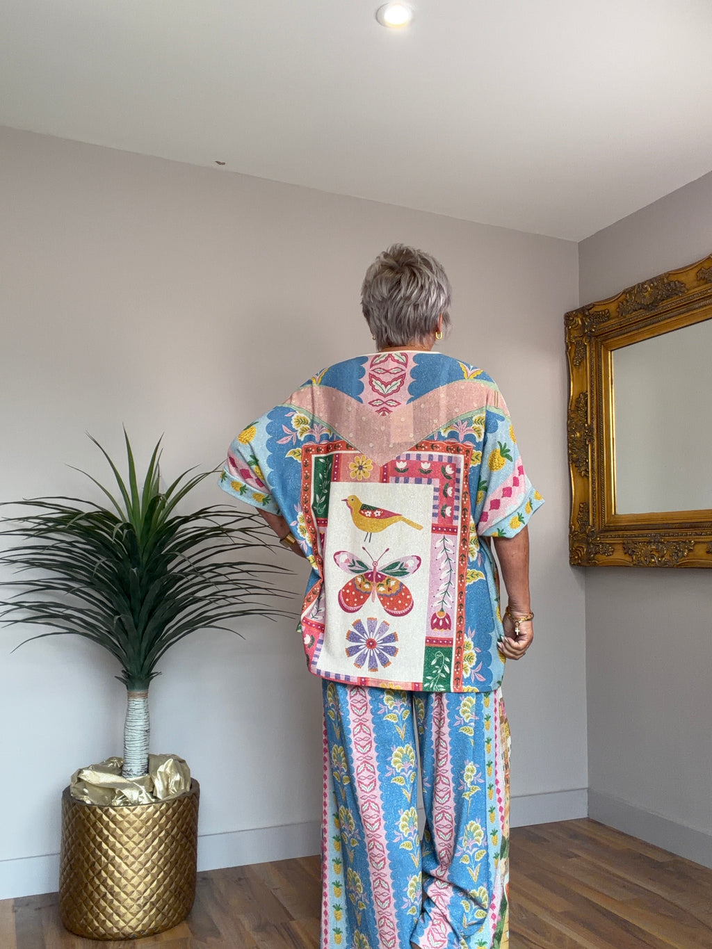 Lurex Butterfly Co- Ord