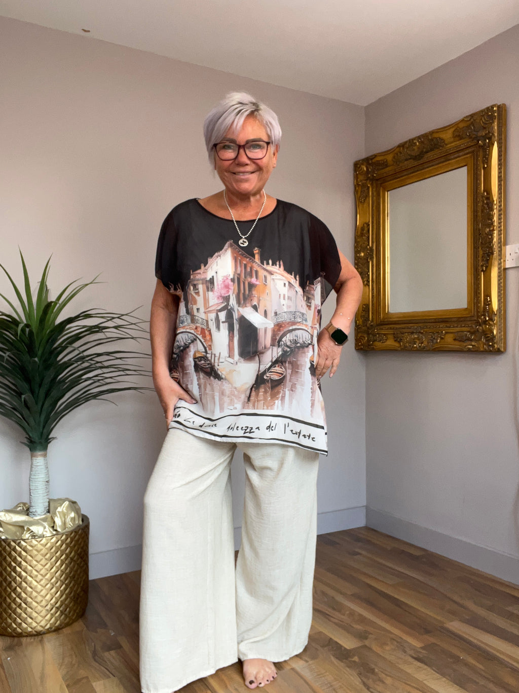 Chiffon Venitian Dream Top
