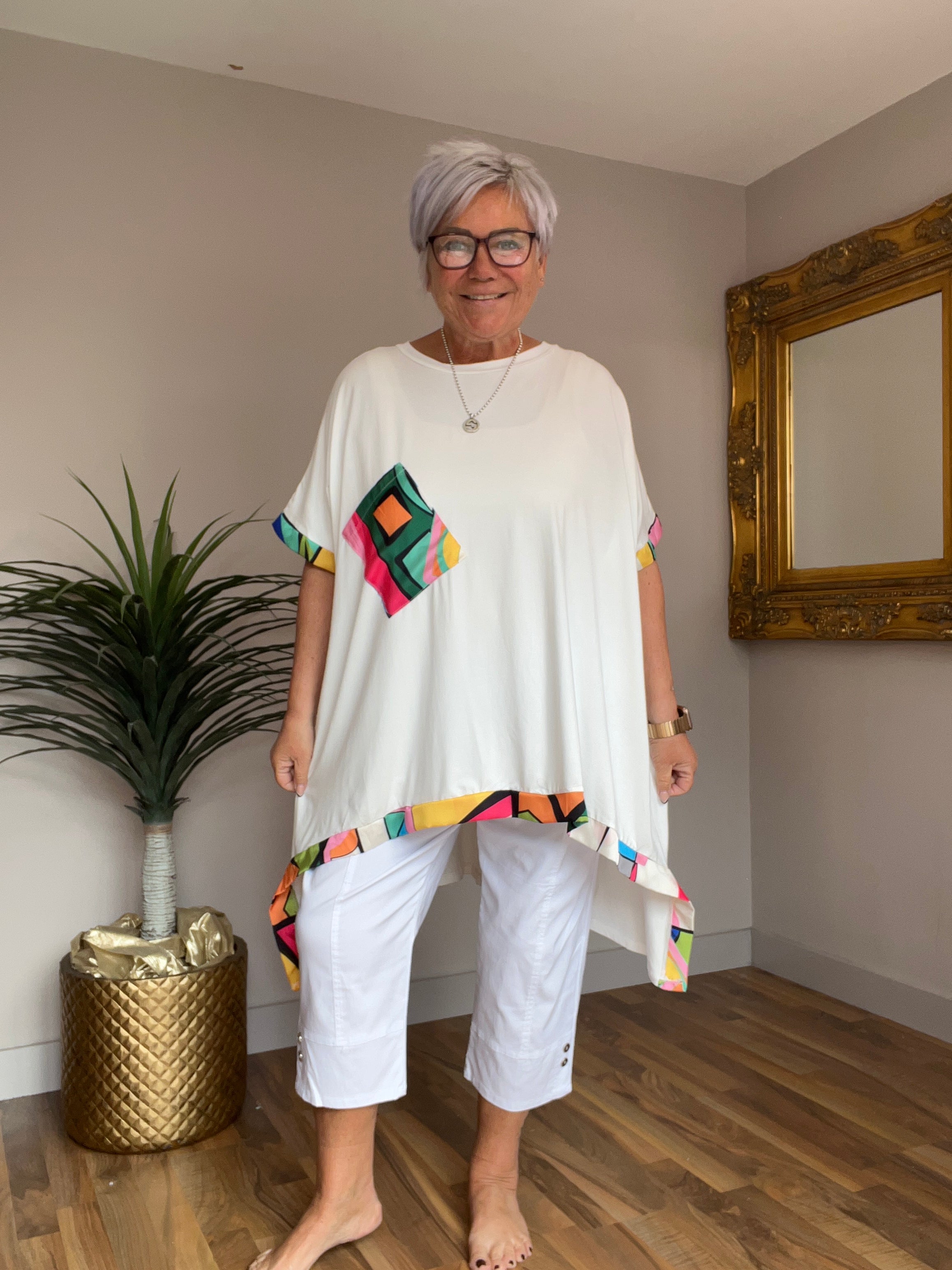 Bright Side Pocket Tunic T-Shirt