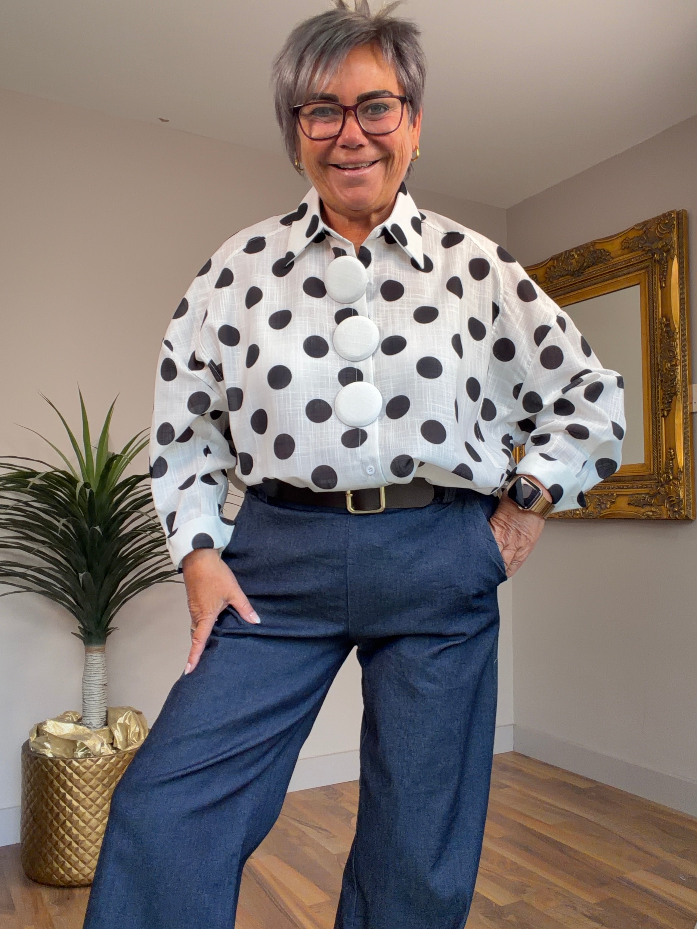 Bella Button Shirt