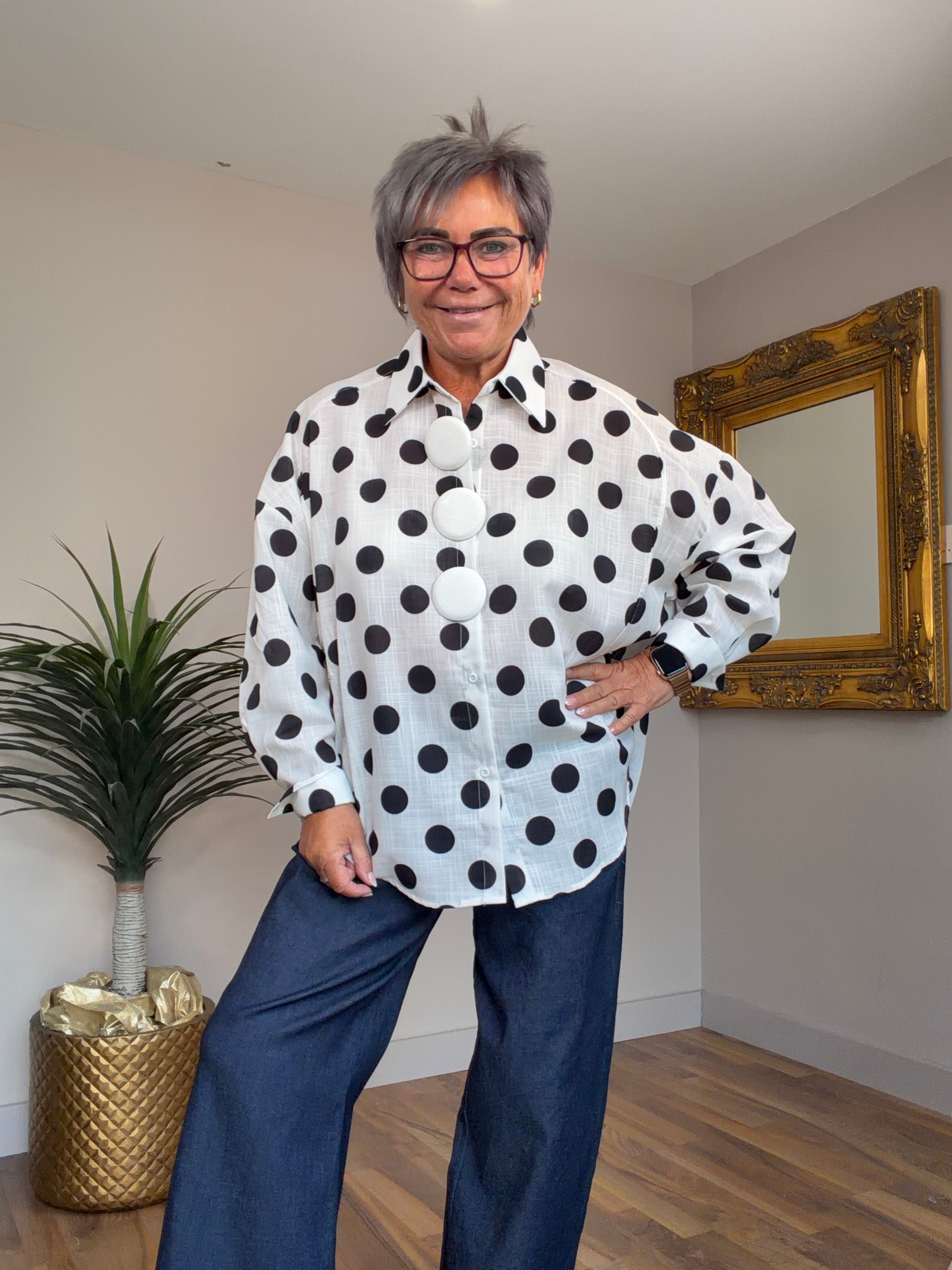 Bella Button Shirt