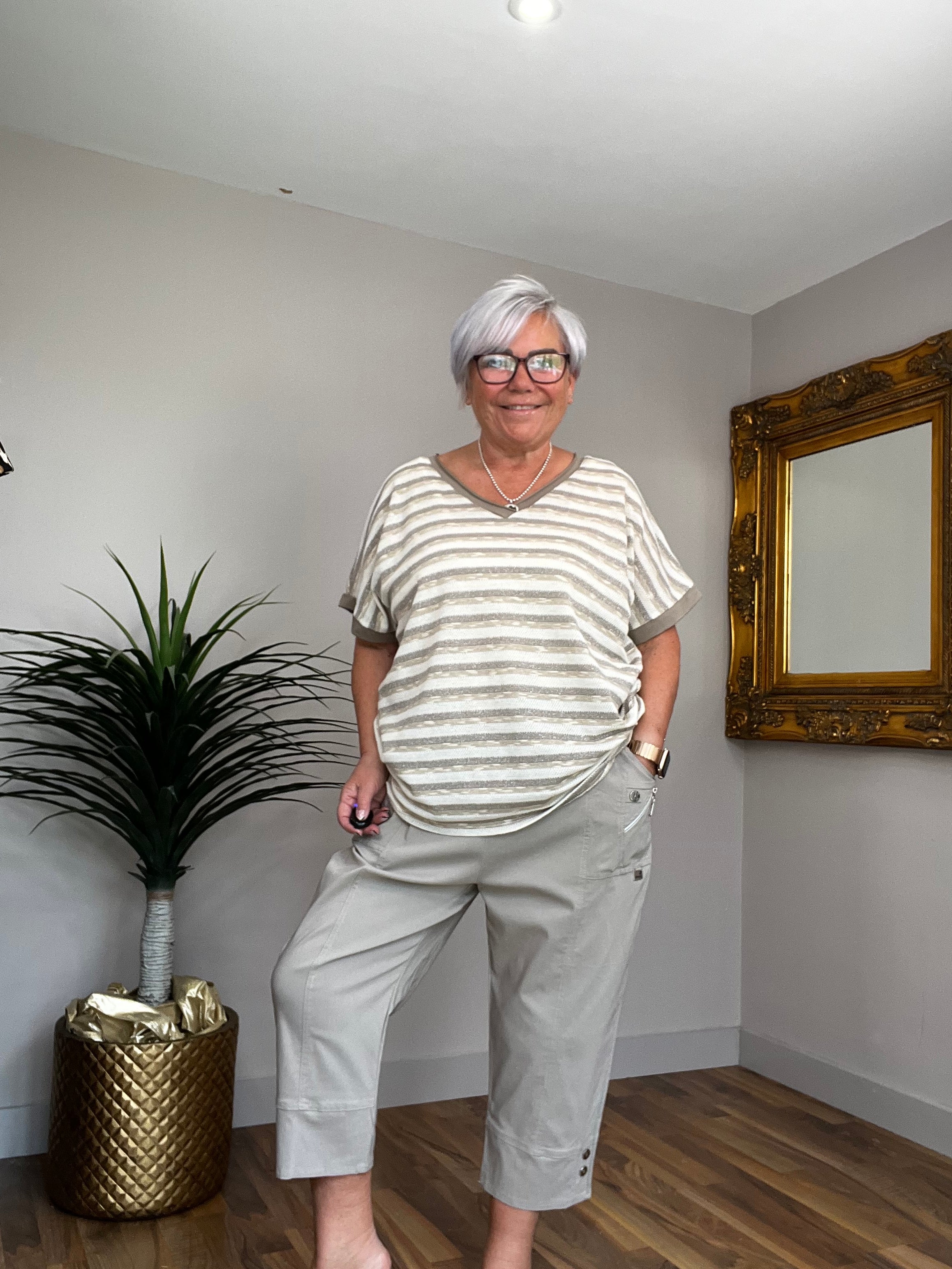 Cherry Berry’s Stretch 3/4 Pants