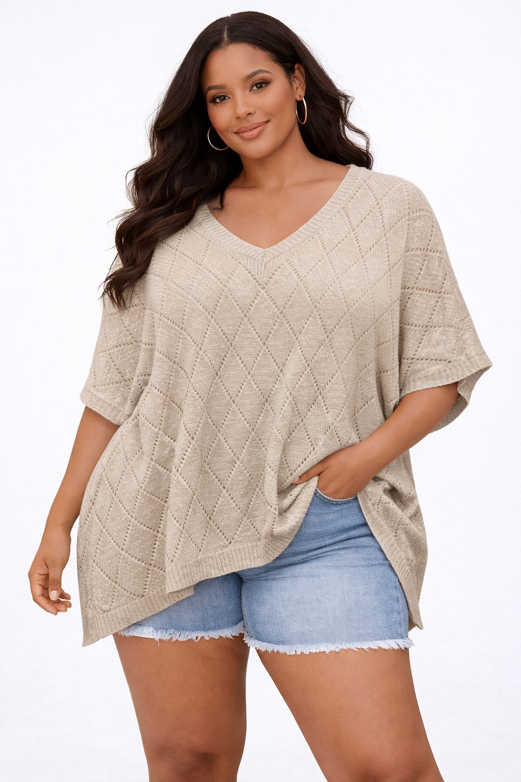 Sonya Argyle V neck Top