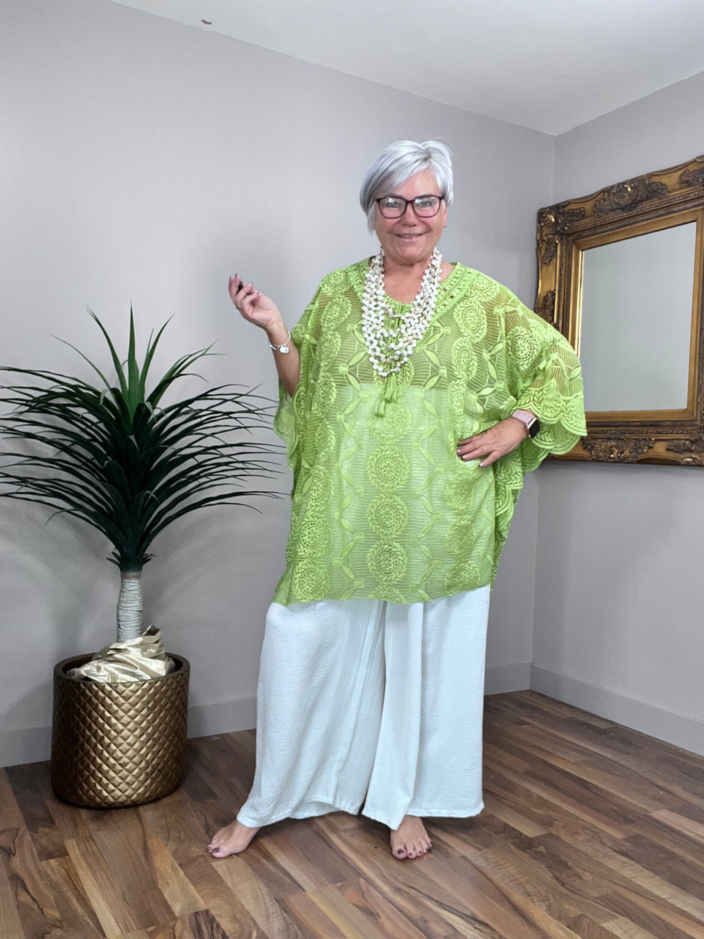 🔥 Sale No Return - Luxury Lace Kaftan