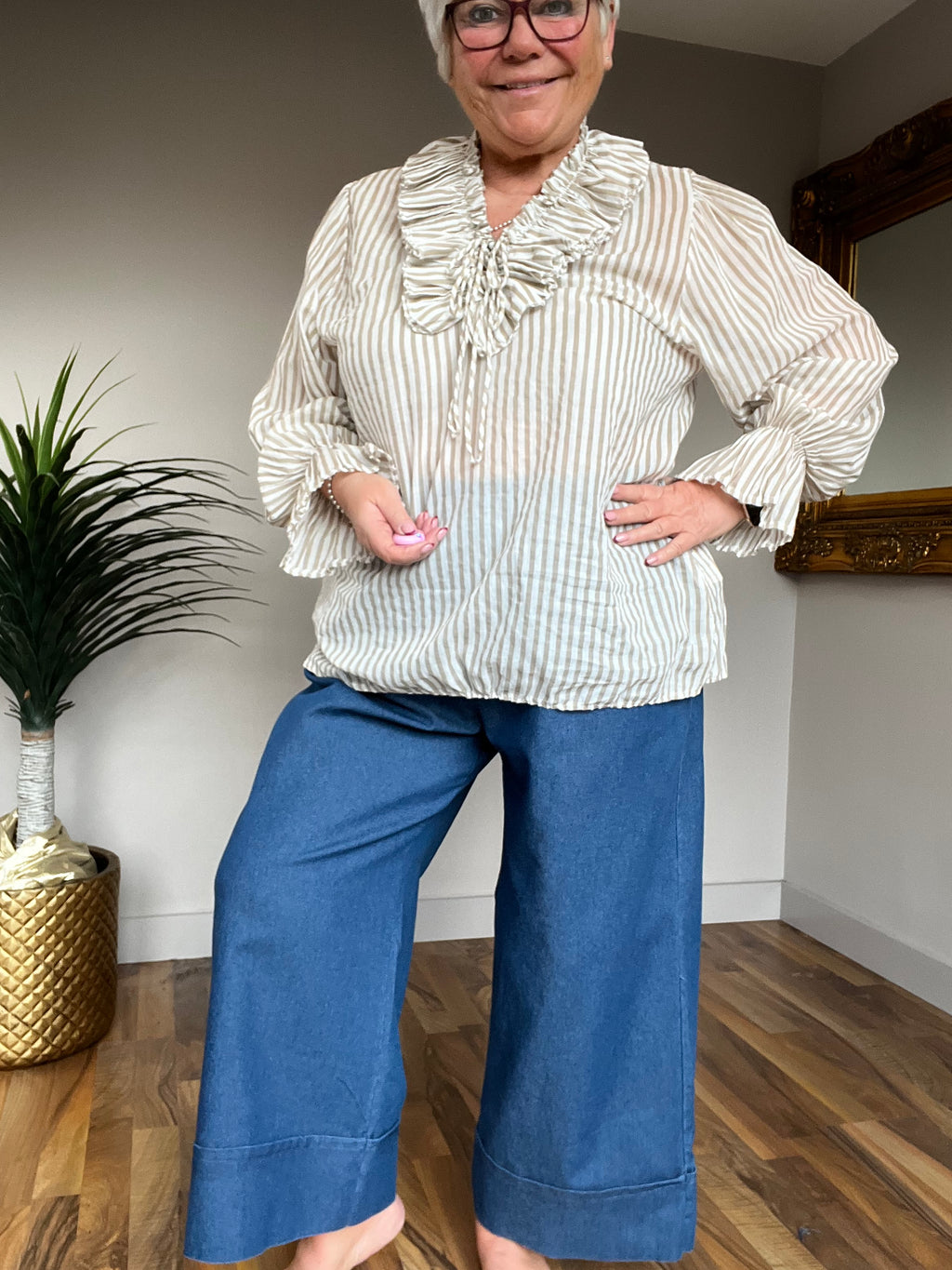 🔥 Sale No Return - Florence Frill Shirt