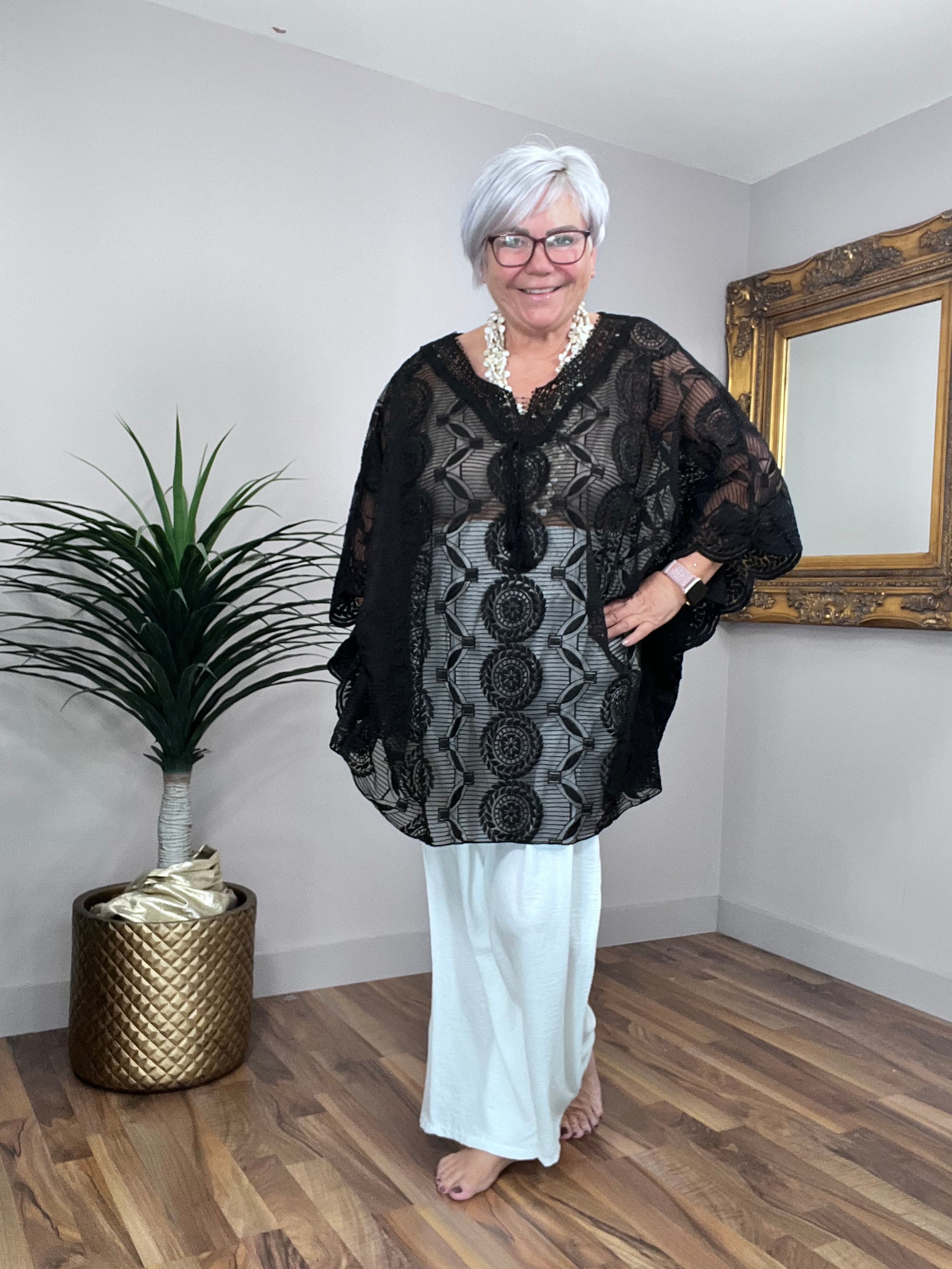 🔥 Sale No Return - Luxury Lace Kaftan