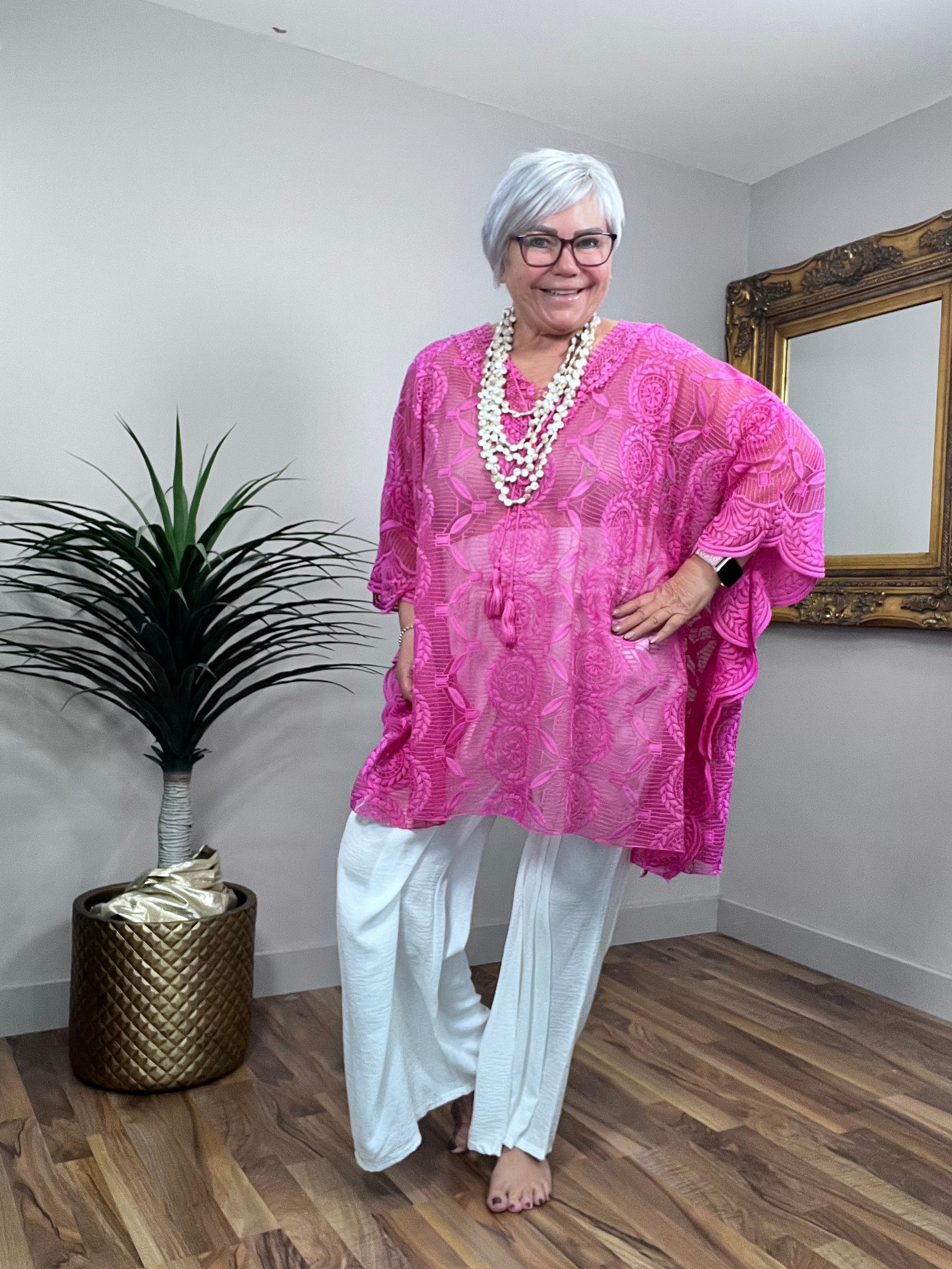 🔥 Sale No Return - Luxury Lace Kaftan