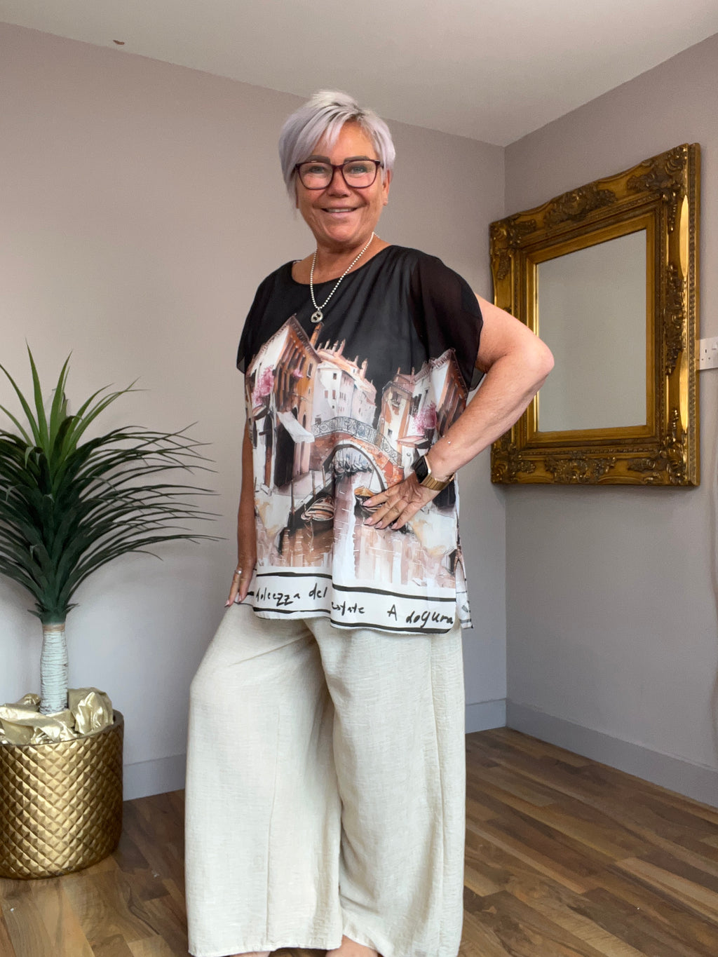 Chiffon Venitian Dream Top