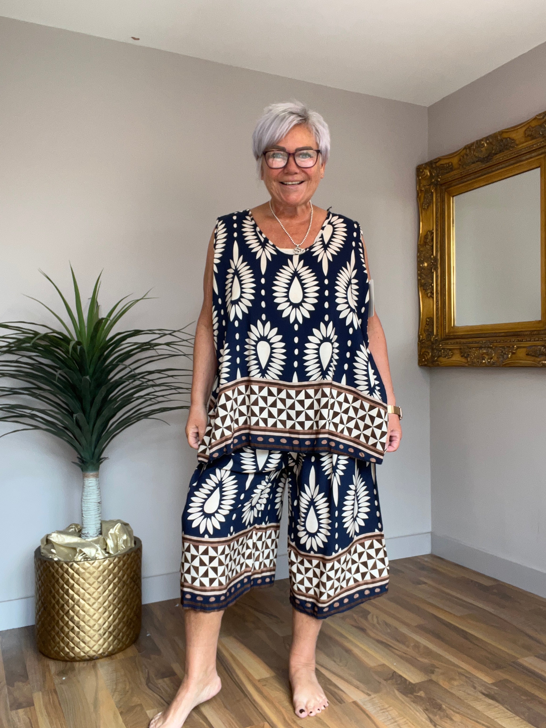 Marrakesh Culotte  Co Ord