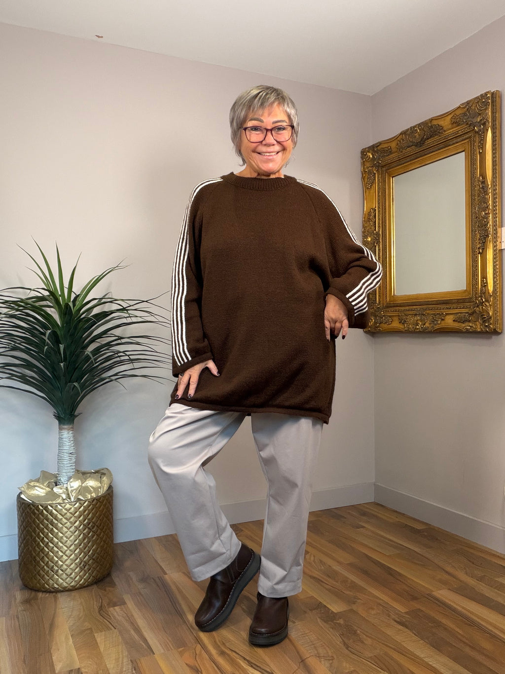 Obsession Stripe Knit Jumper
