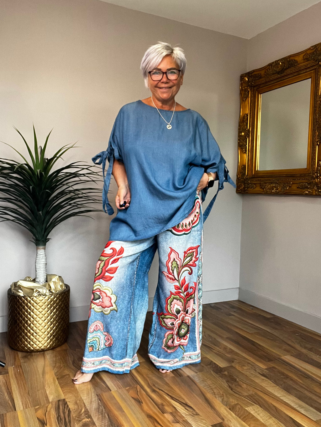 Boho Bloom Palazzos