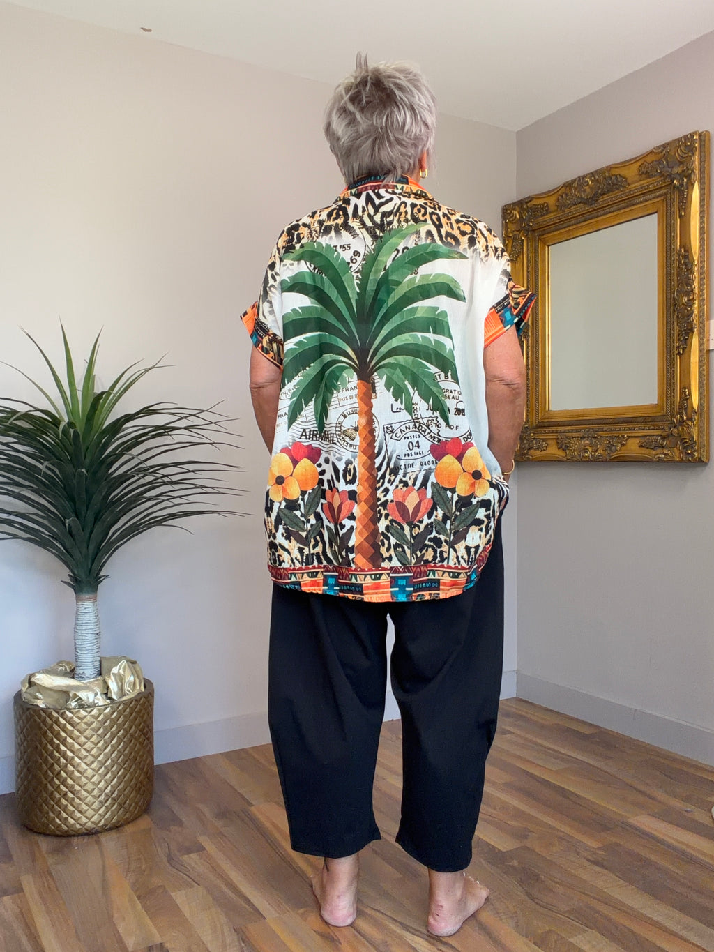 Frieda Design Linen Mix Shirt