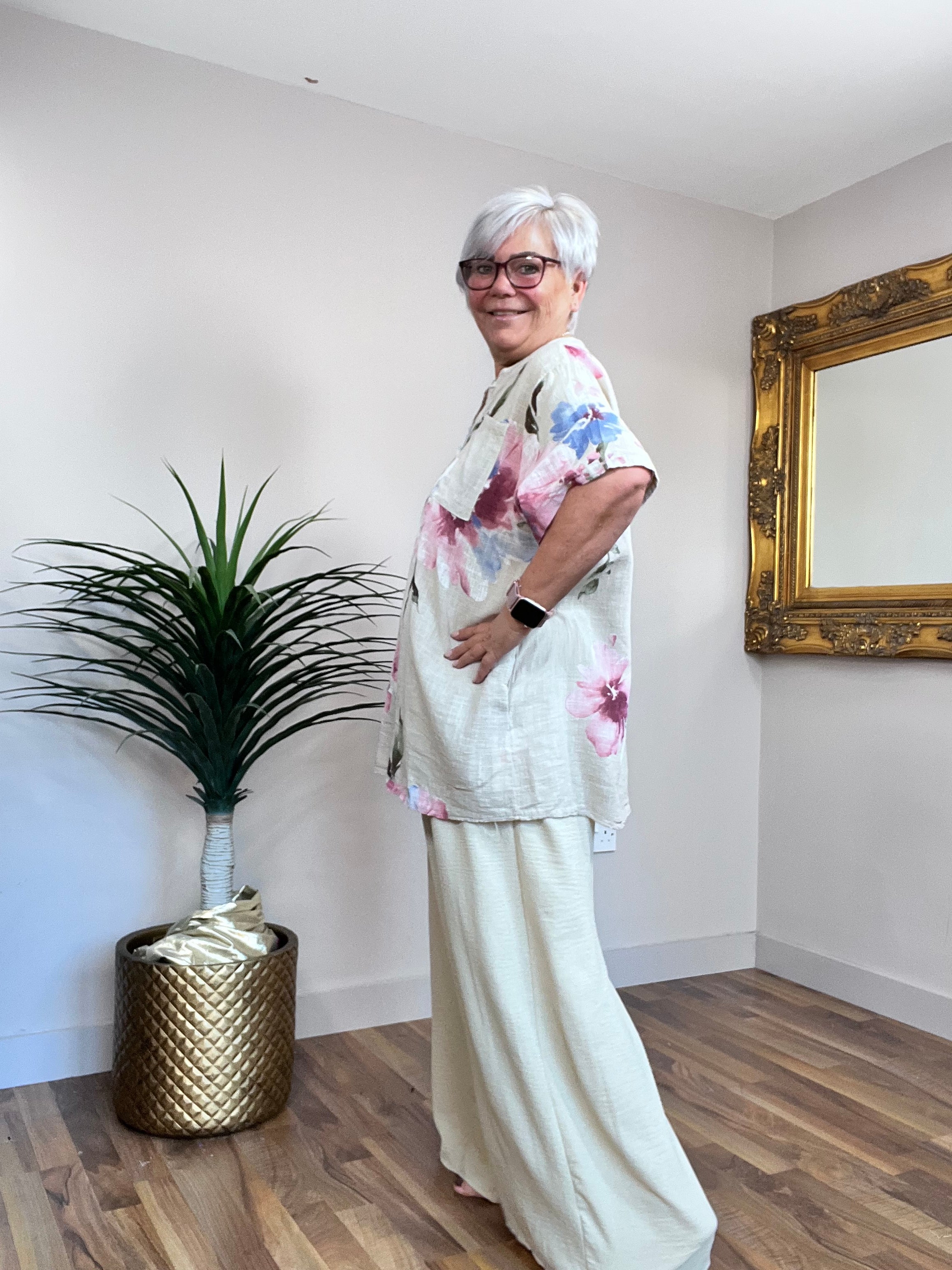 Florence Floral Lightweight Top