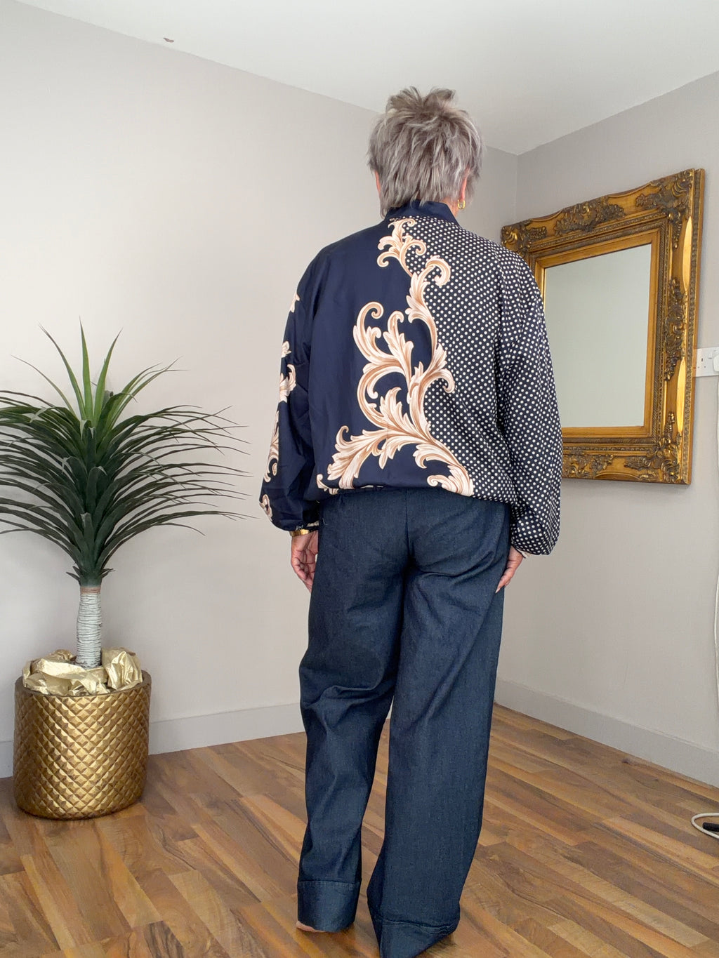 Spotty Bomber Jacket