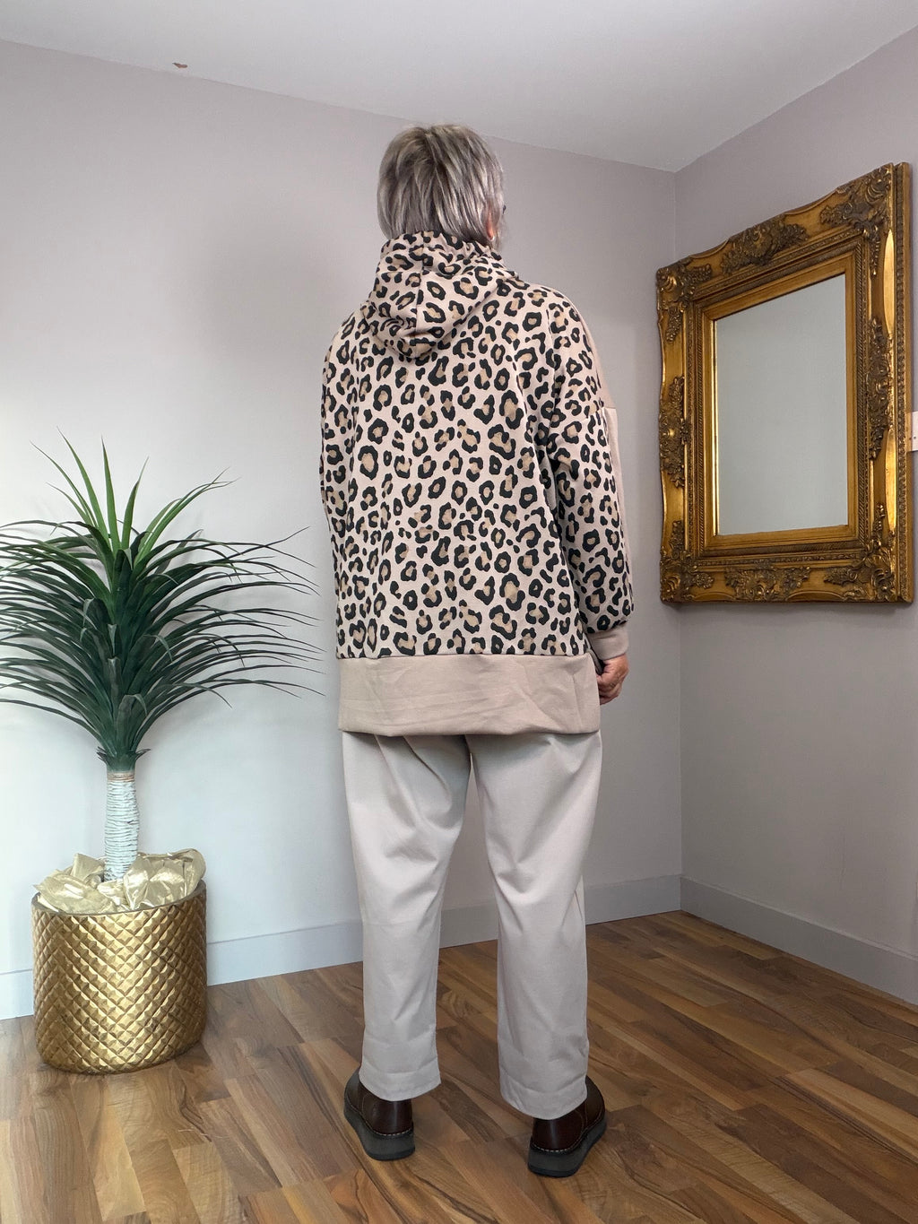 Animal Print Hoody