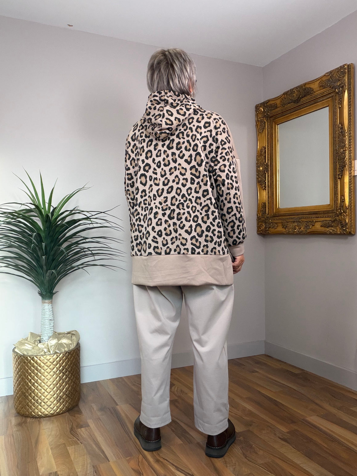 Animal Print Hoody