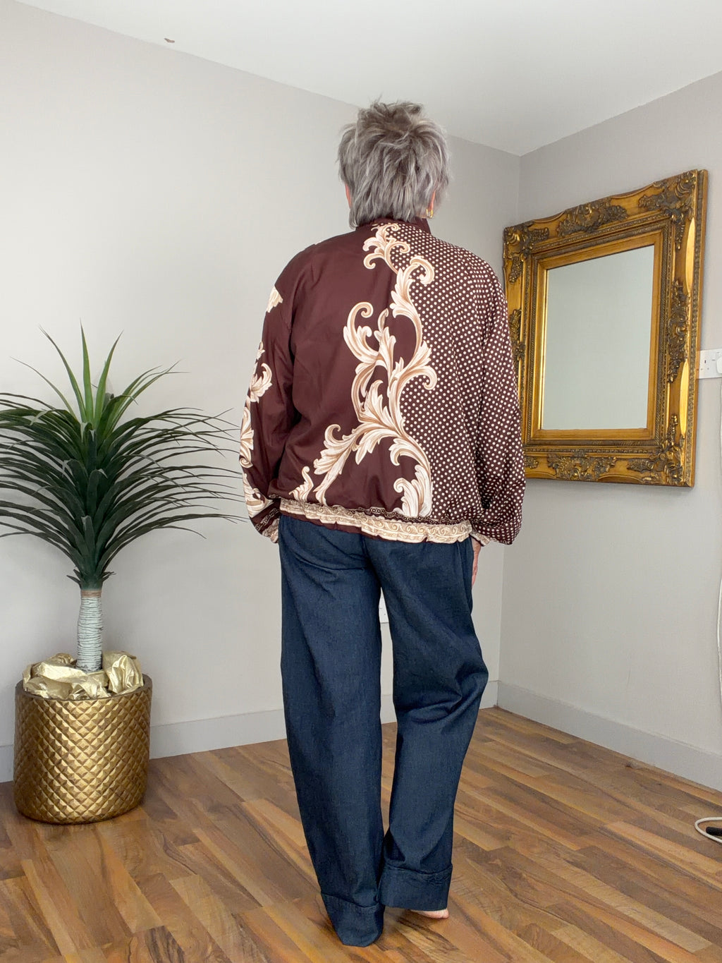 Spotty Bomber Jacket