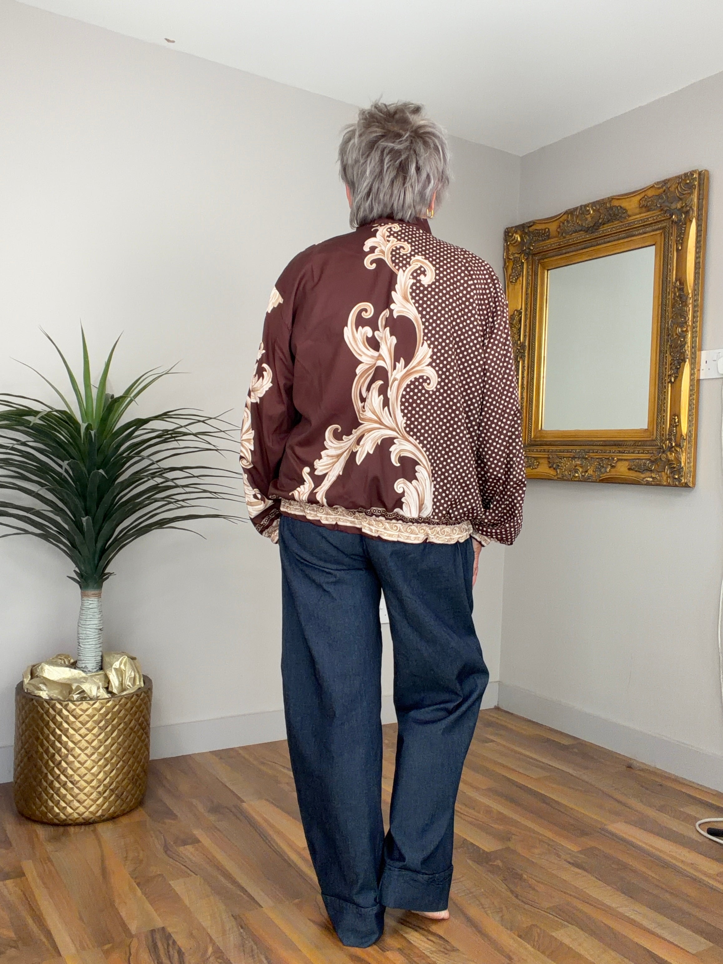 Spotty Bomber Jacket