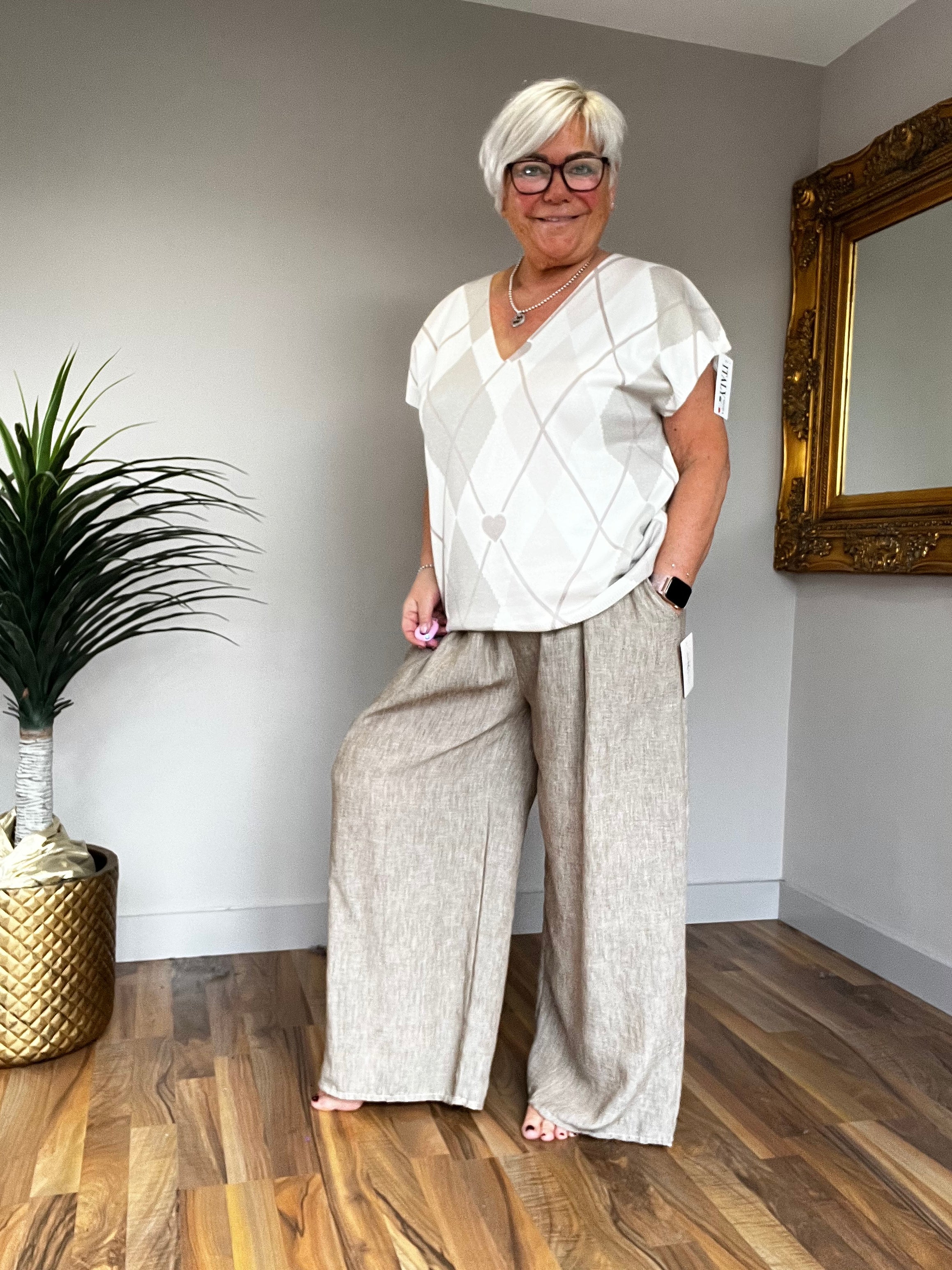 🔥 Sale No Return - Posh Scuba Pants - longer length straight leg