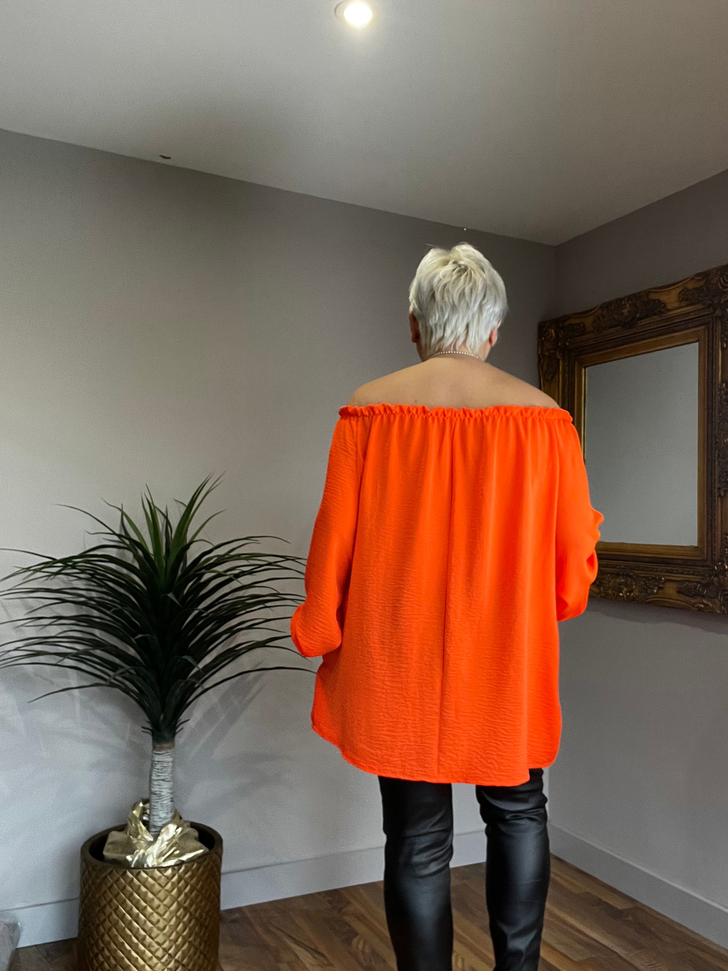 🔥 Sale No Return - Betsy Bardot Top