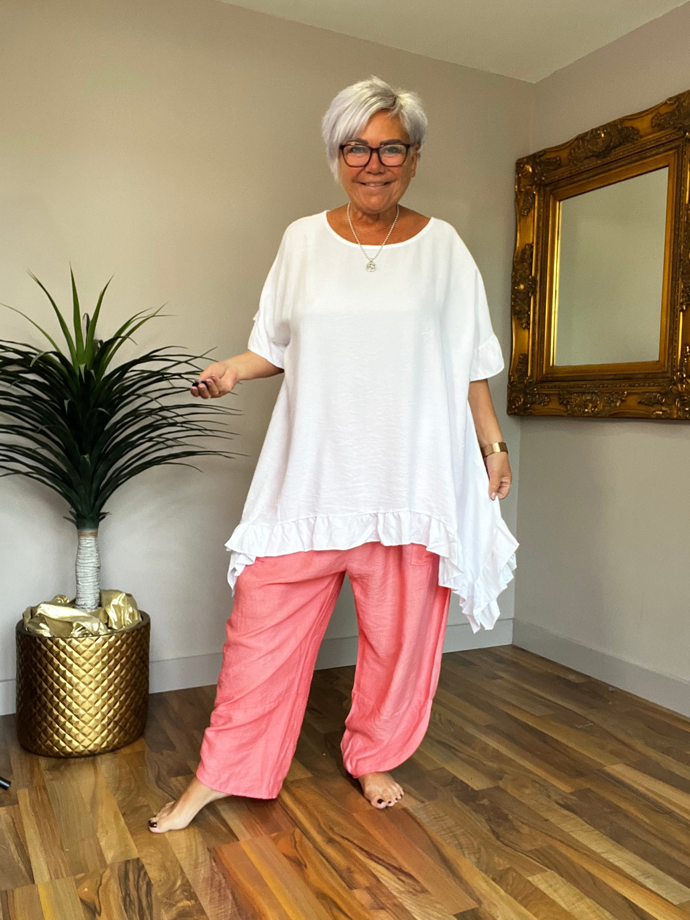 Longer Felicity Frill