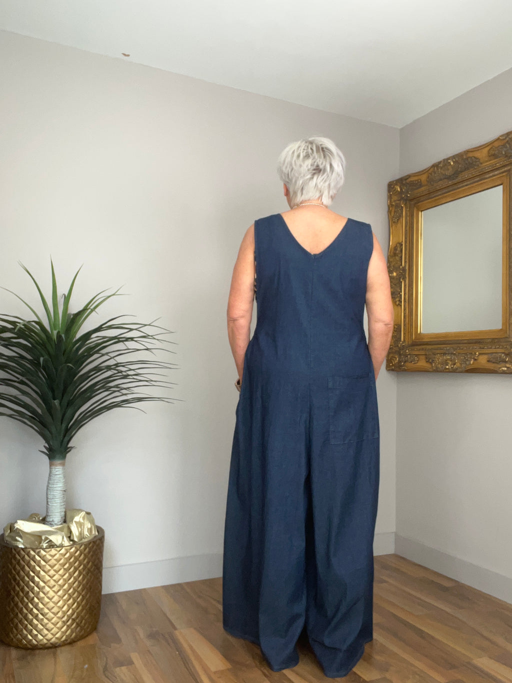 Denim Stretch Dungaree’s
