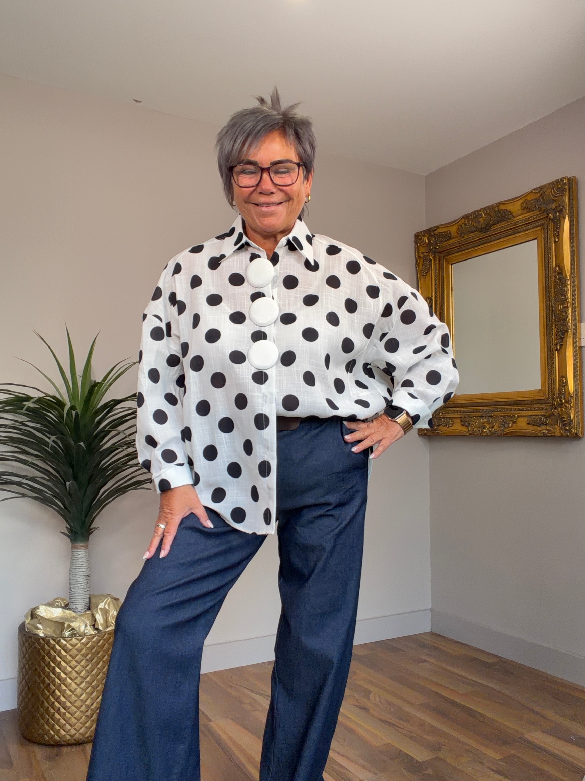 Bella Button Shirt