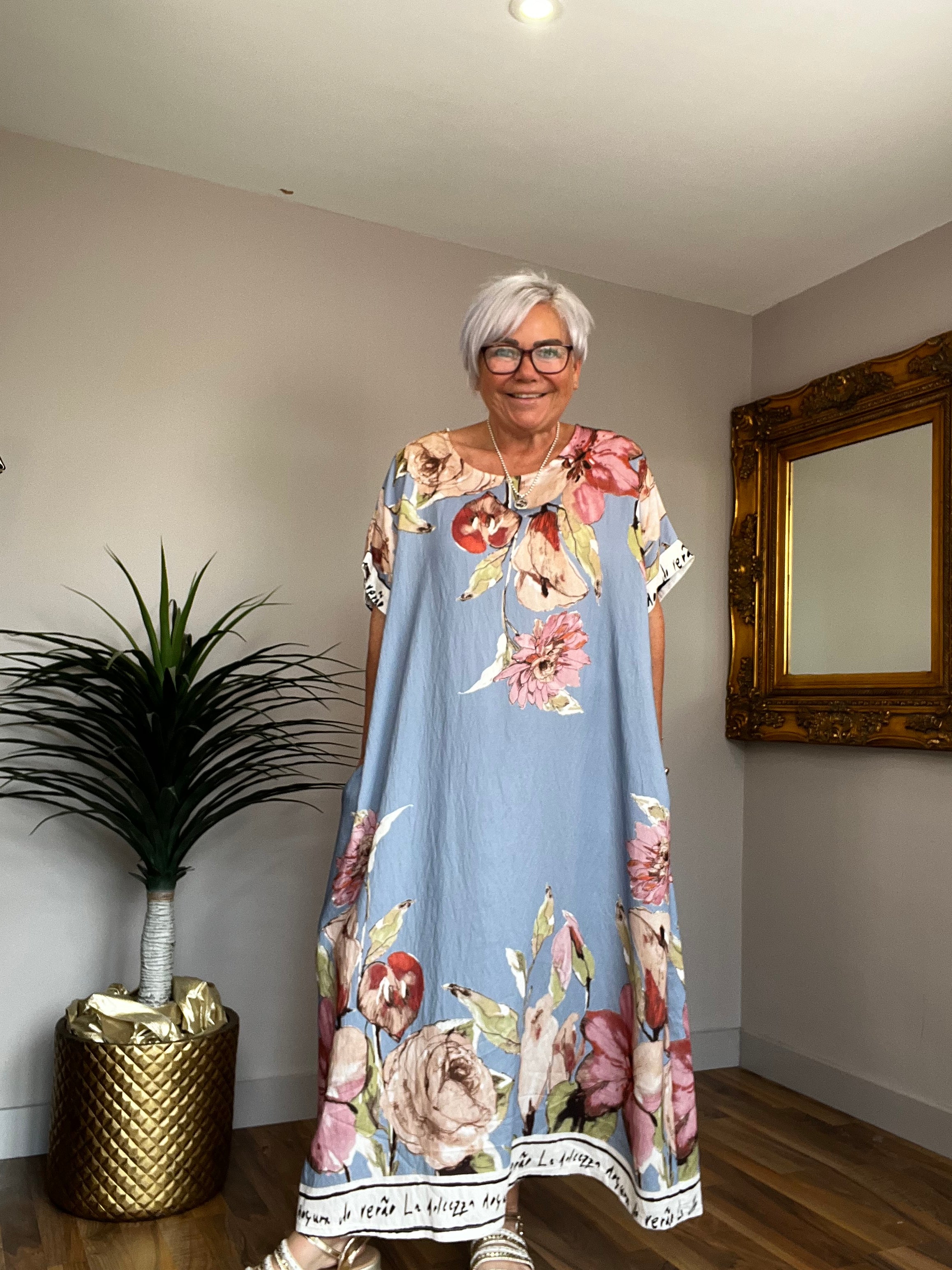 🔥 Sale No Return - Floral Lightweight Dress
