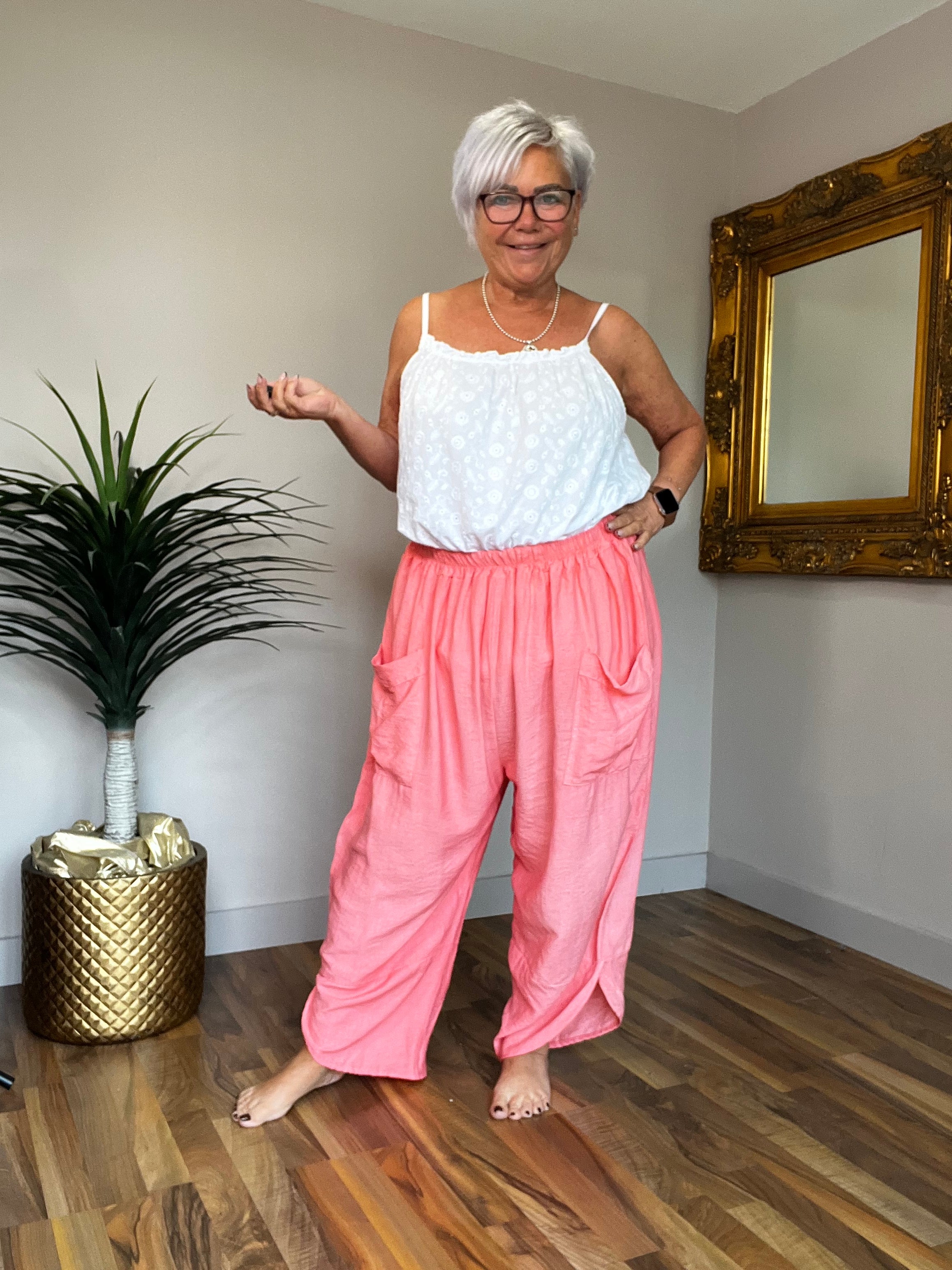 🔥 Sale No Return - Pocket Hareem Pants