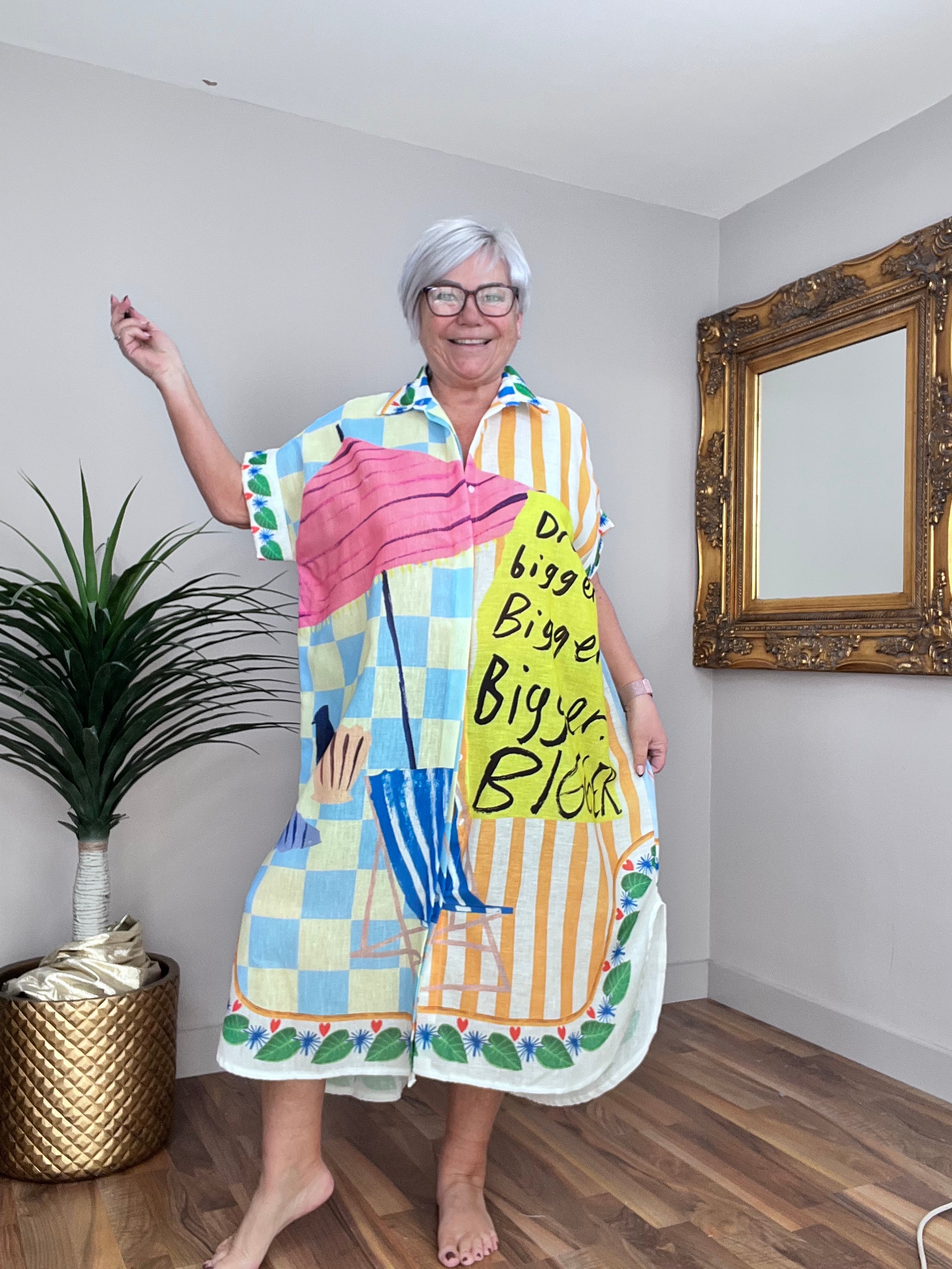 Dream Big Shirt Dress