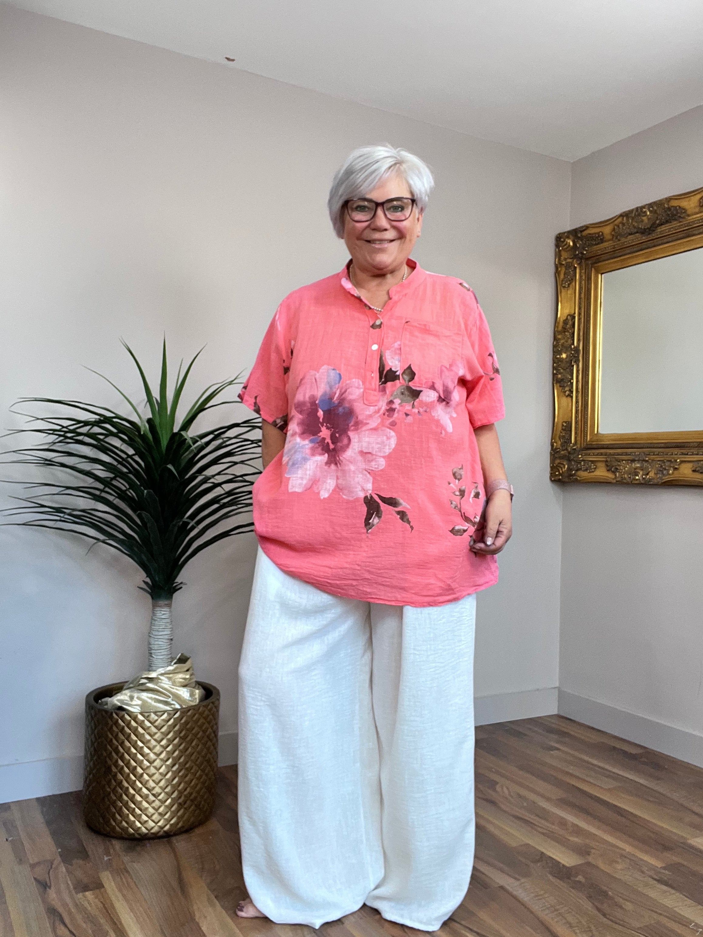 Florence Floral Lightweight Top