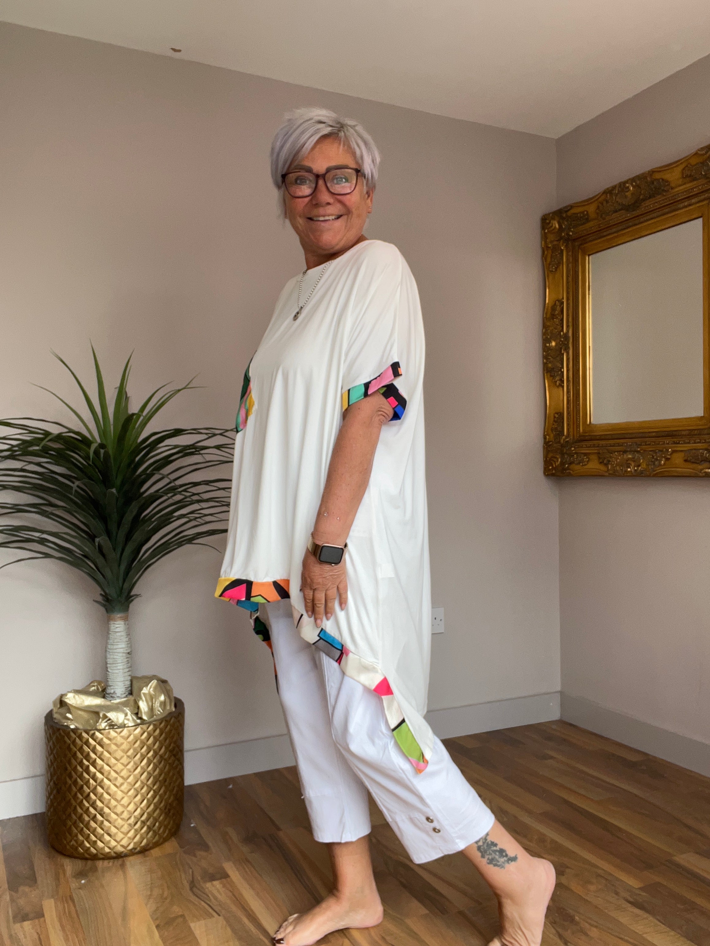 Bright Side Pocket Tunic T-Shirt