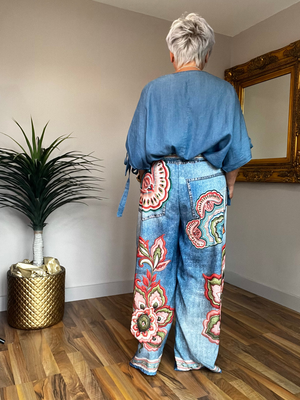 Boho Bloom Palazzos
