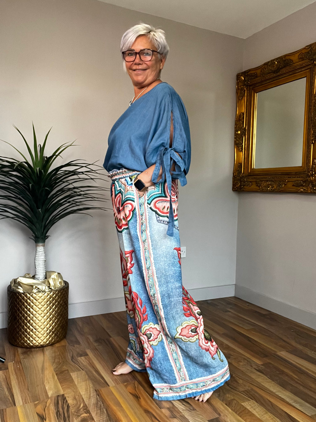 Boho Bloom Palazzos
