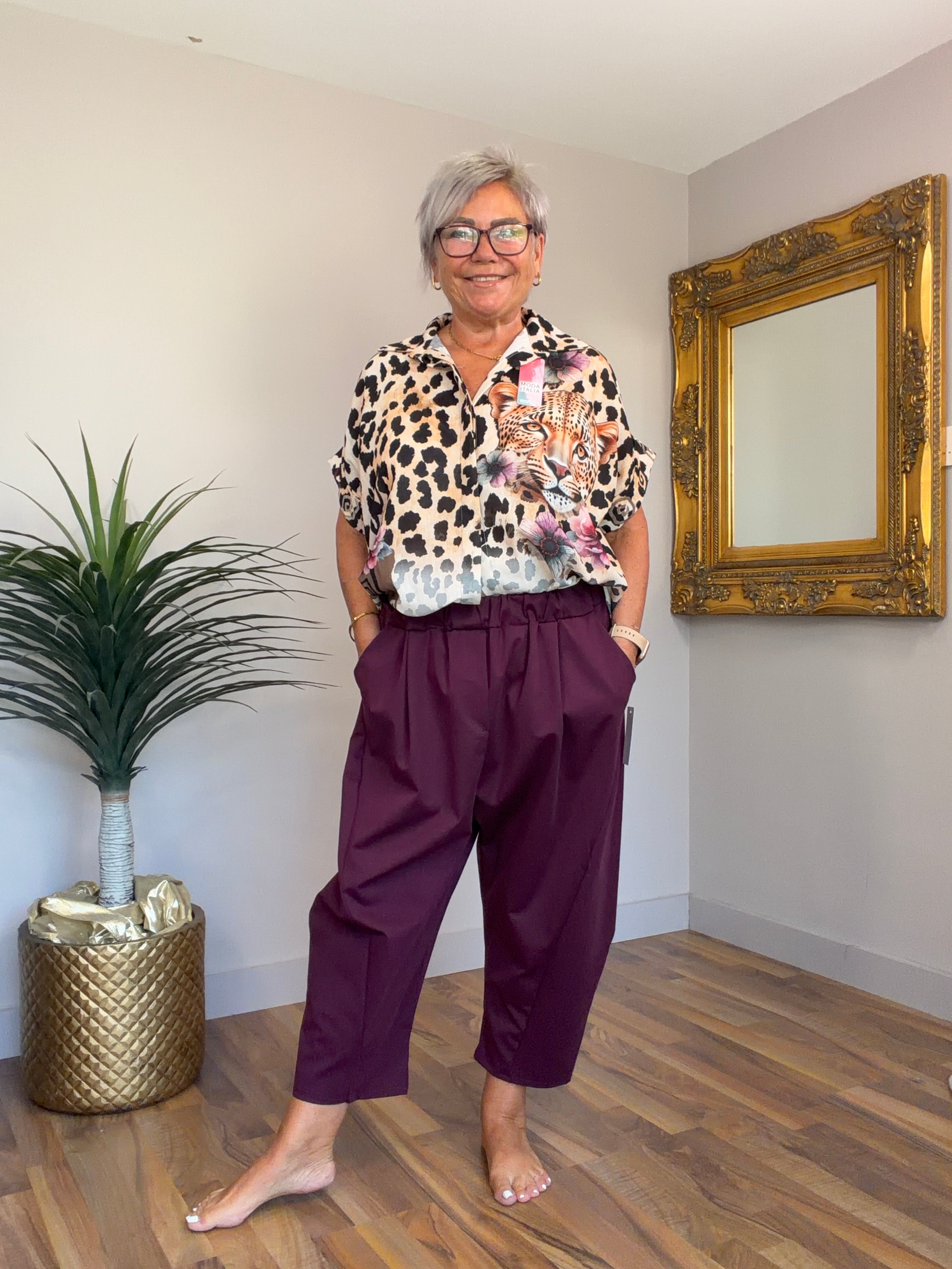 Leo Leopard Shirt