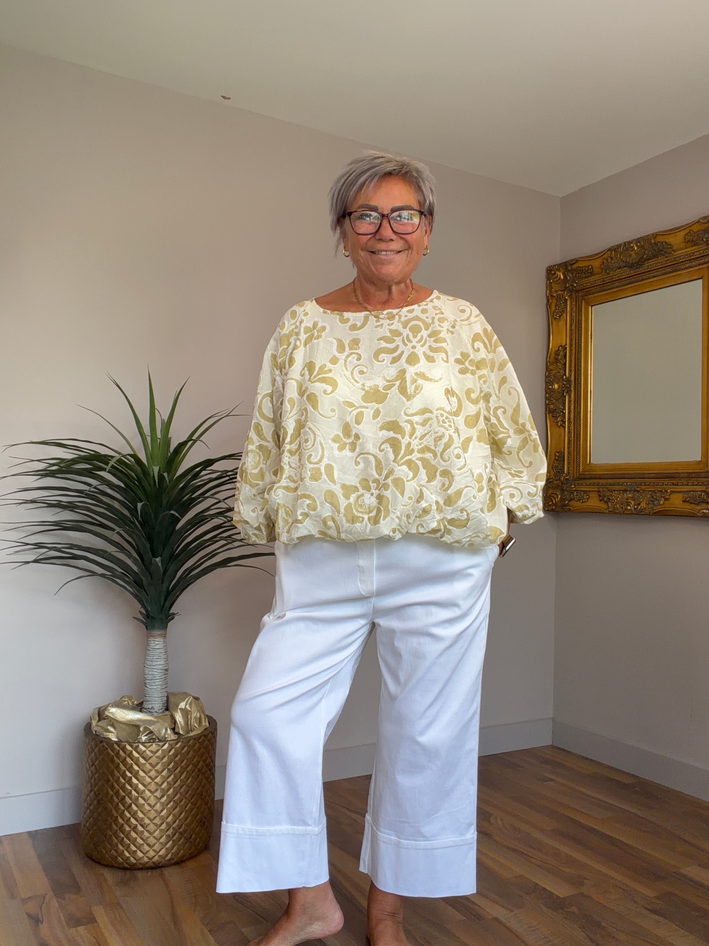 Petunia Puff Sleeve Top