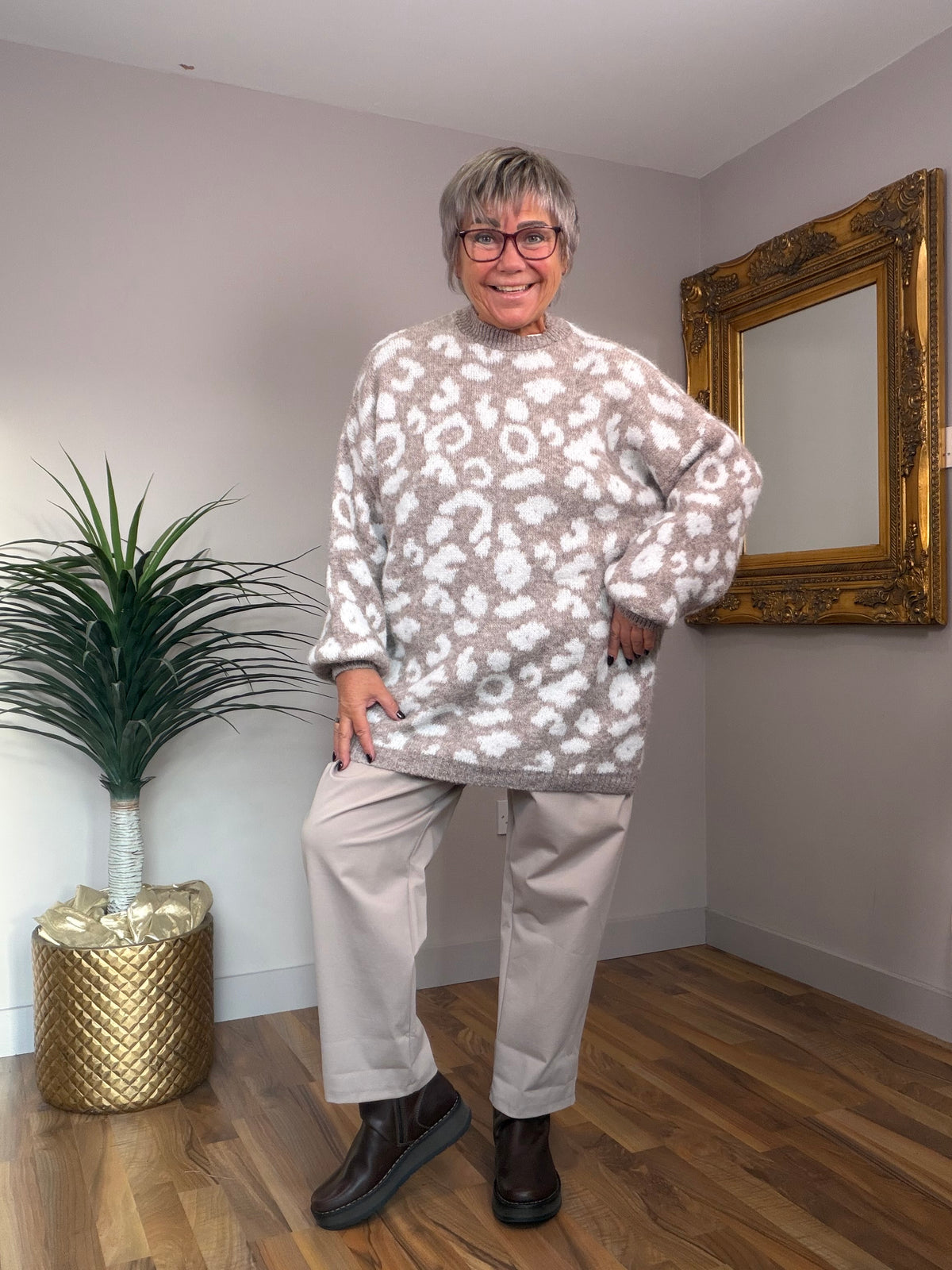 Super-soft Animal Knit