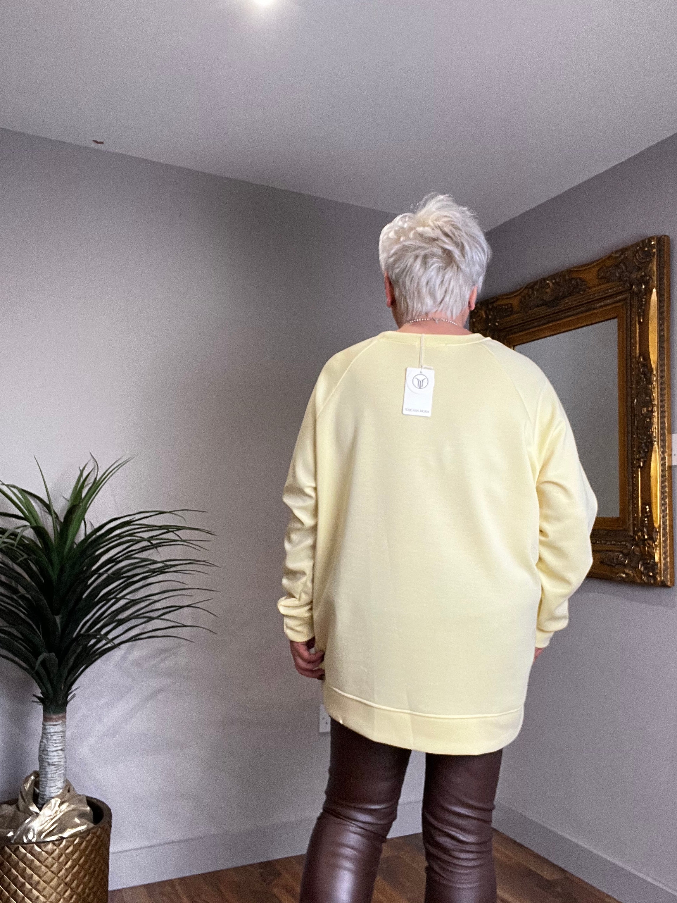 🔥 Sale No Return - Betty Bow Scuba Sweat