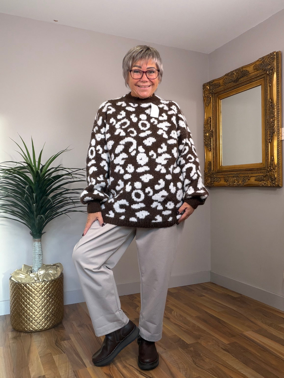 Super-soft Animal Knit